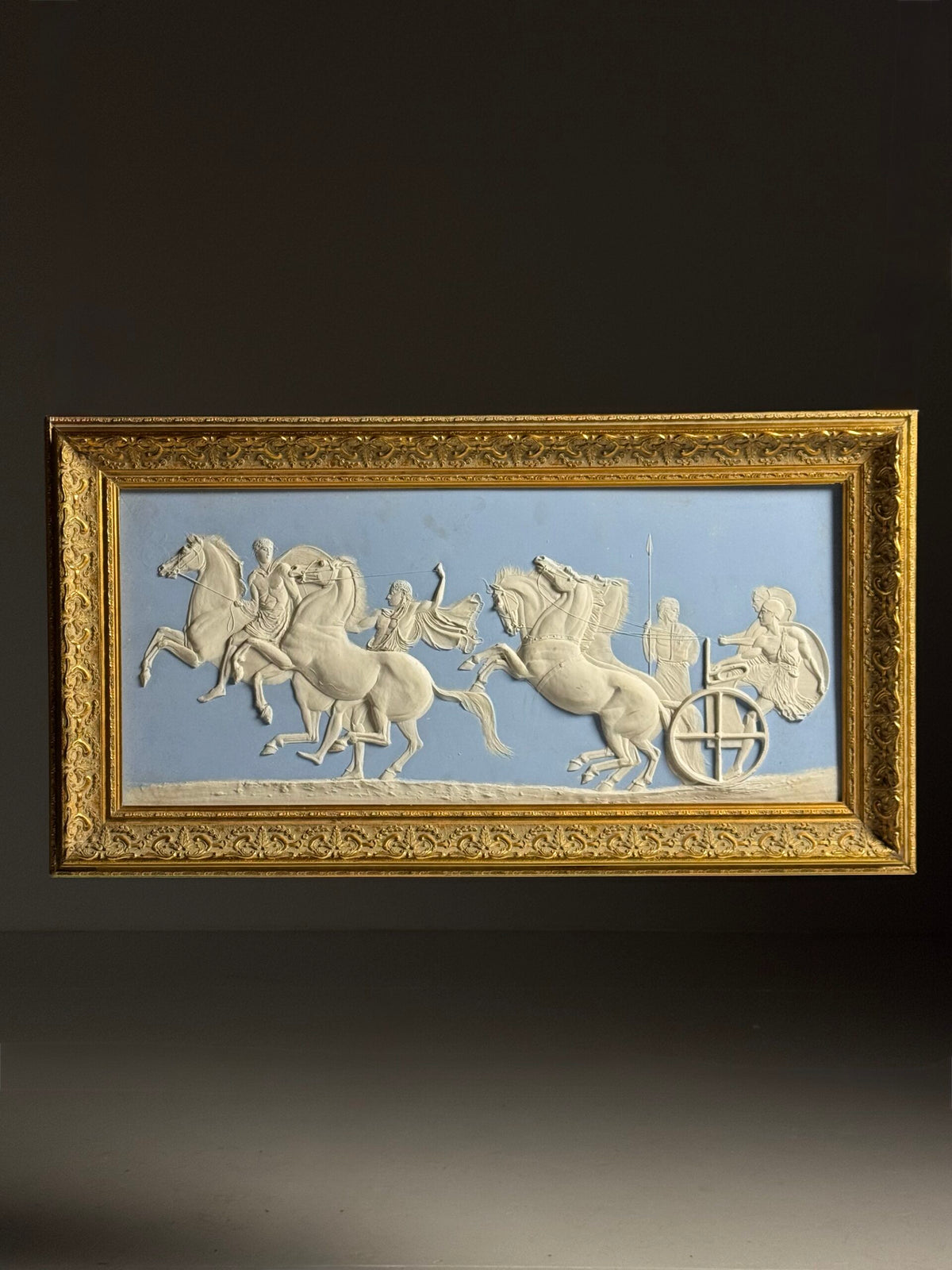 Wedgwood Style Relief Plaque of Alexander the Great Entering Babylon, photo 1