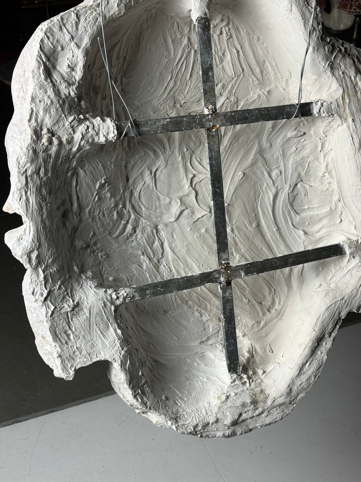 Gigantic Oversized Plaster Head of Zeus, photo 7