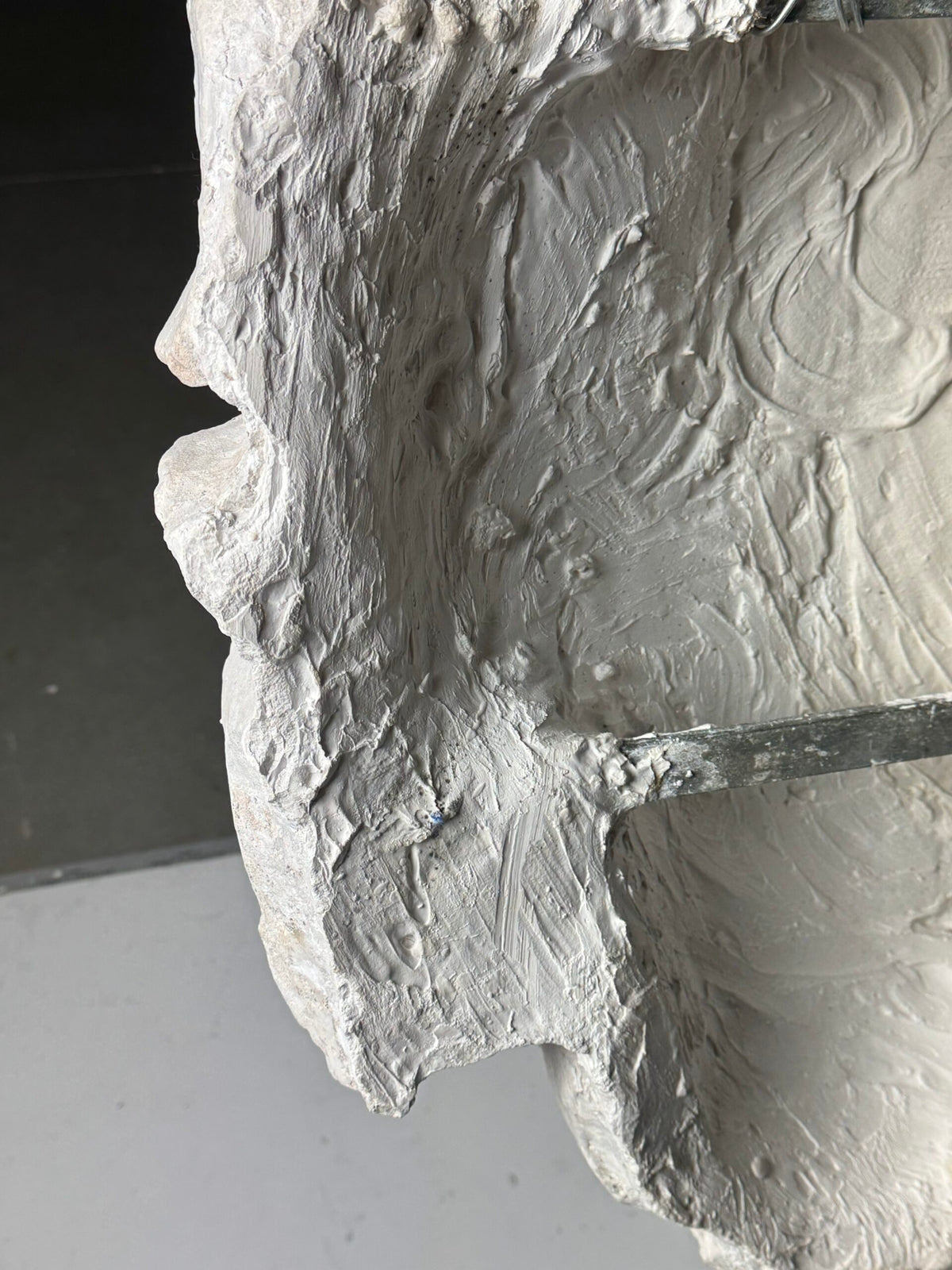 Gigantic Oversized Plaster Head of Zeus, photo 5