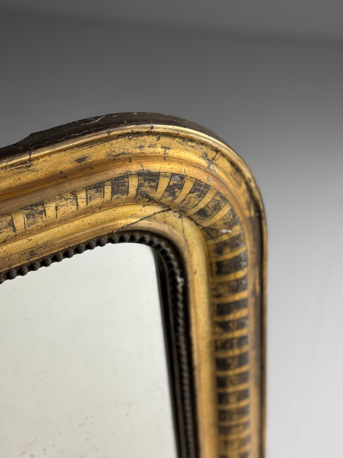 Louis Philippe Giltwood Mirror, France, 19th Century, photo 11