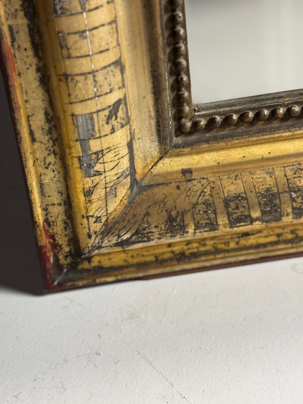 Louis Philippe Giltwood Mirror, France, 19th Century, photo 7