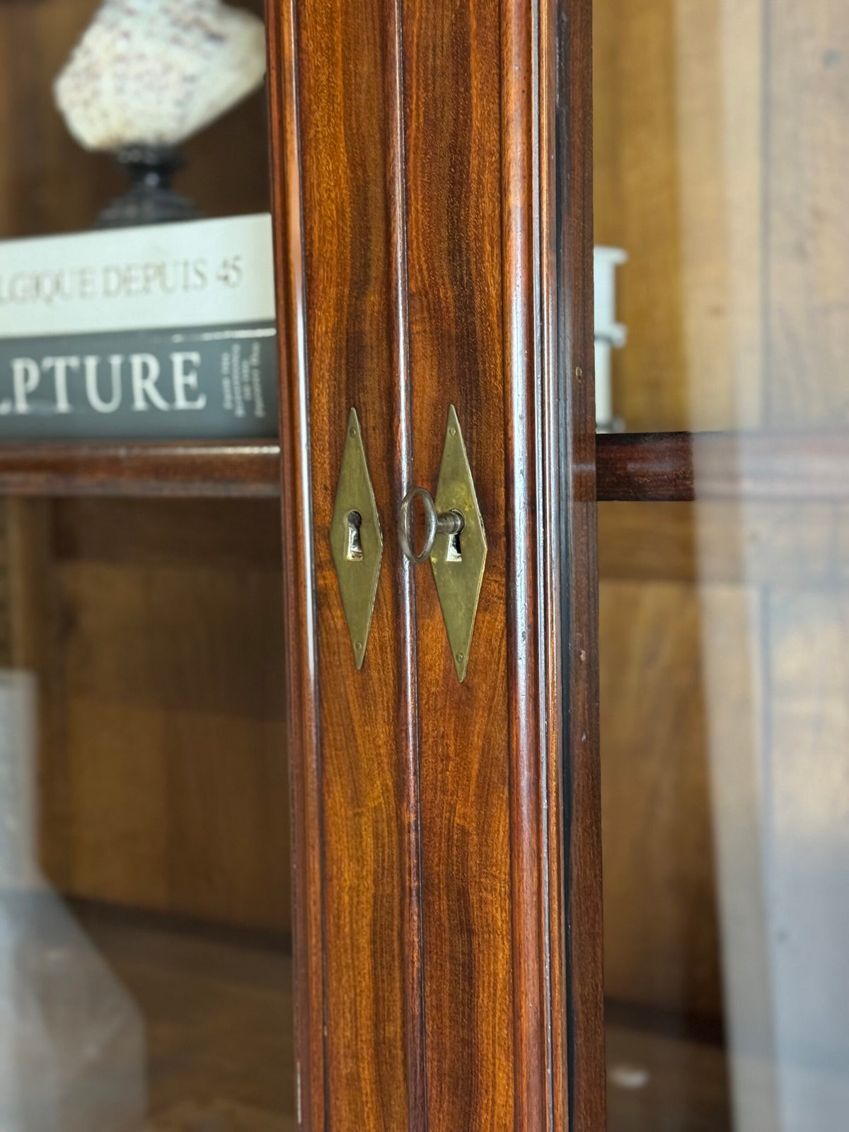 Louis Philippe Mahogany Bookcase, Belgian or French, 19th Century, photo 3