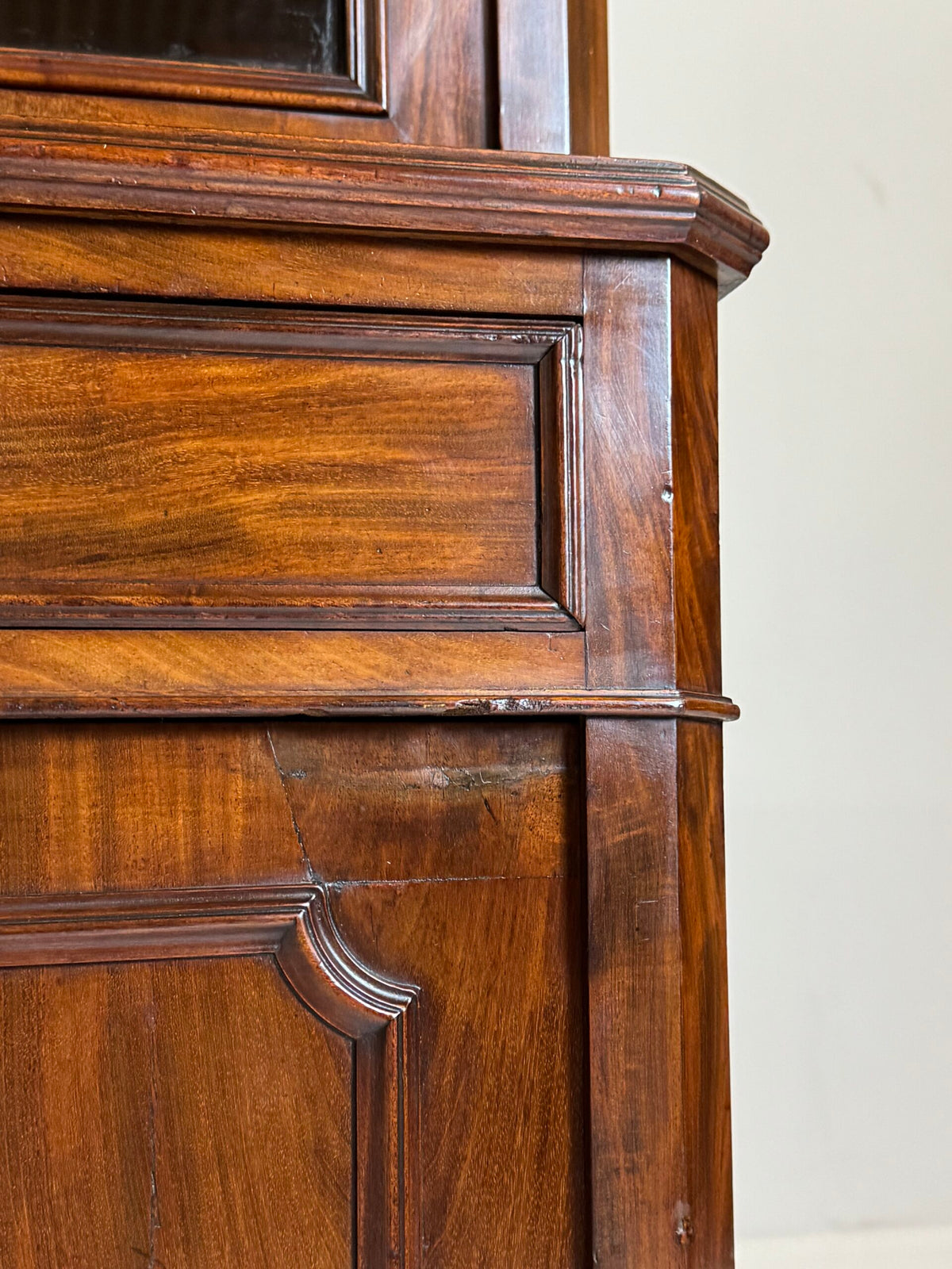 Louis Philippe Mahogany Bookcase, Belgian or French, 19th Century, photo 8