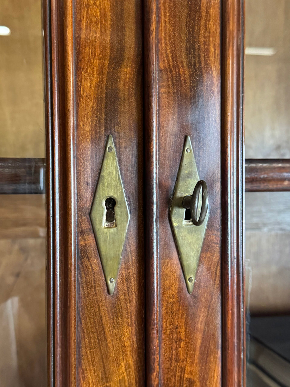 Louis Philippe Mahogany Bookcase, Belgian or French, 19th Century, photo 12