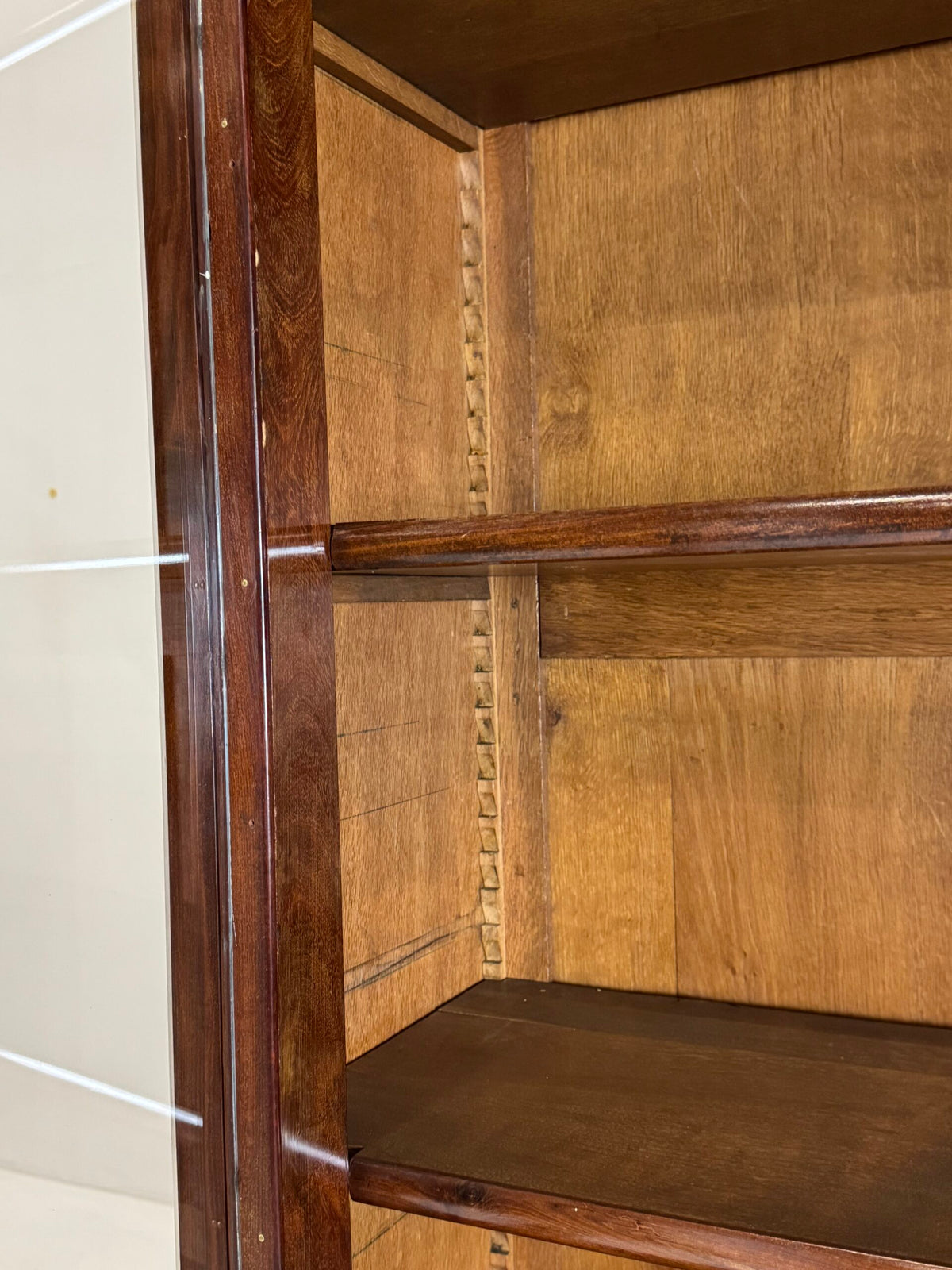 Louis Philippe Mahogany Bookcase, Belgian or French, 19th Century, photo 19