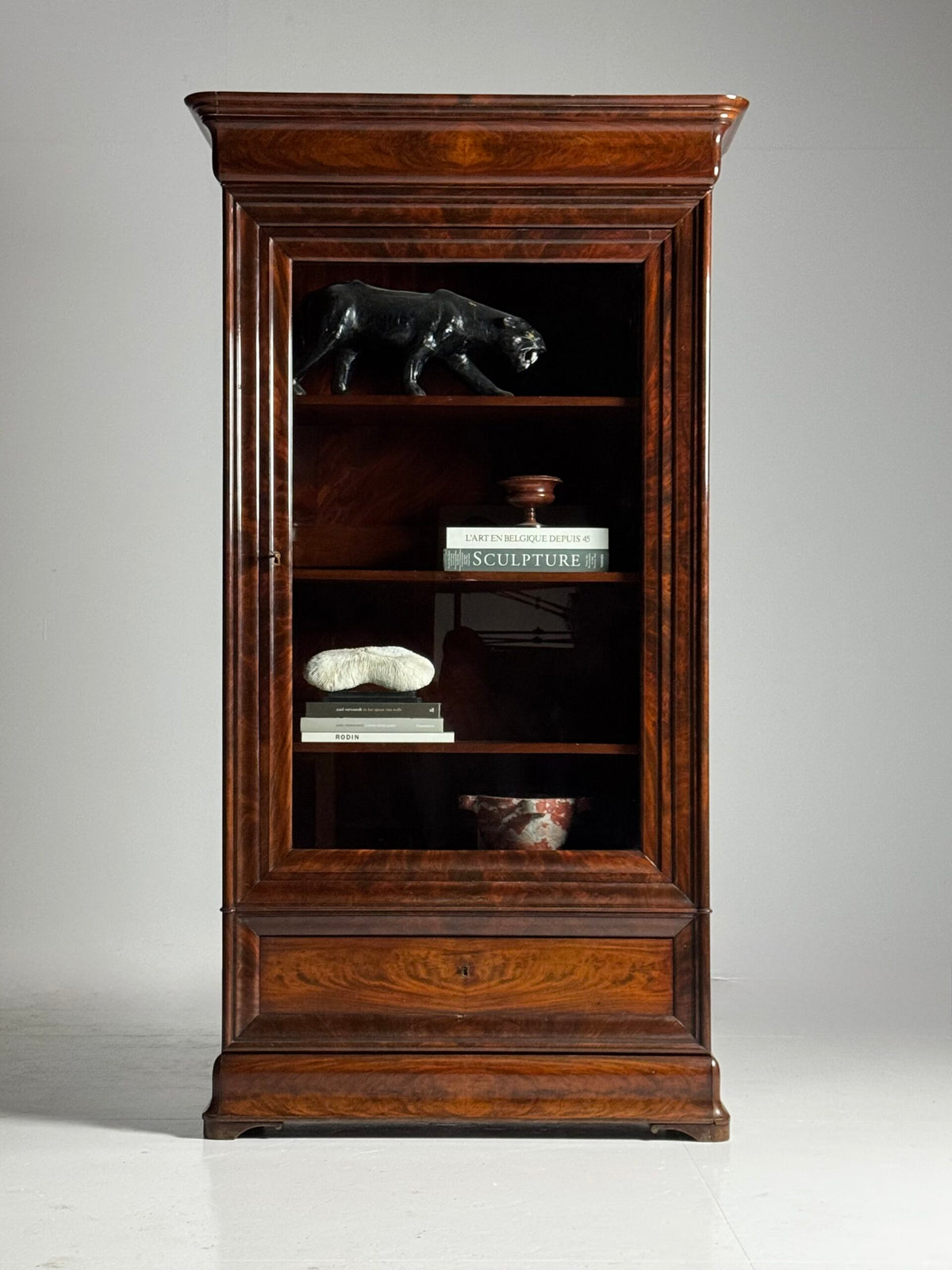 Belgian Biedermeier Display Cabinet, circa 1850, photo 21