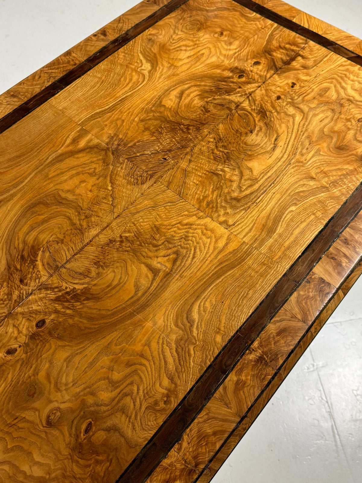 Biedermeier Ash Writing Table, Germany or Austria, Mid 19th Century, photo 21