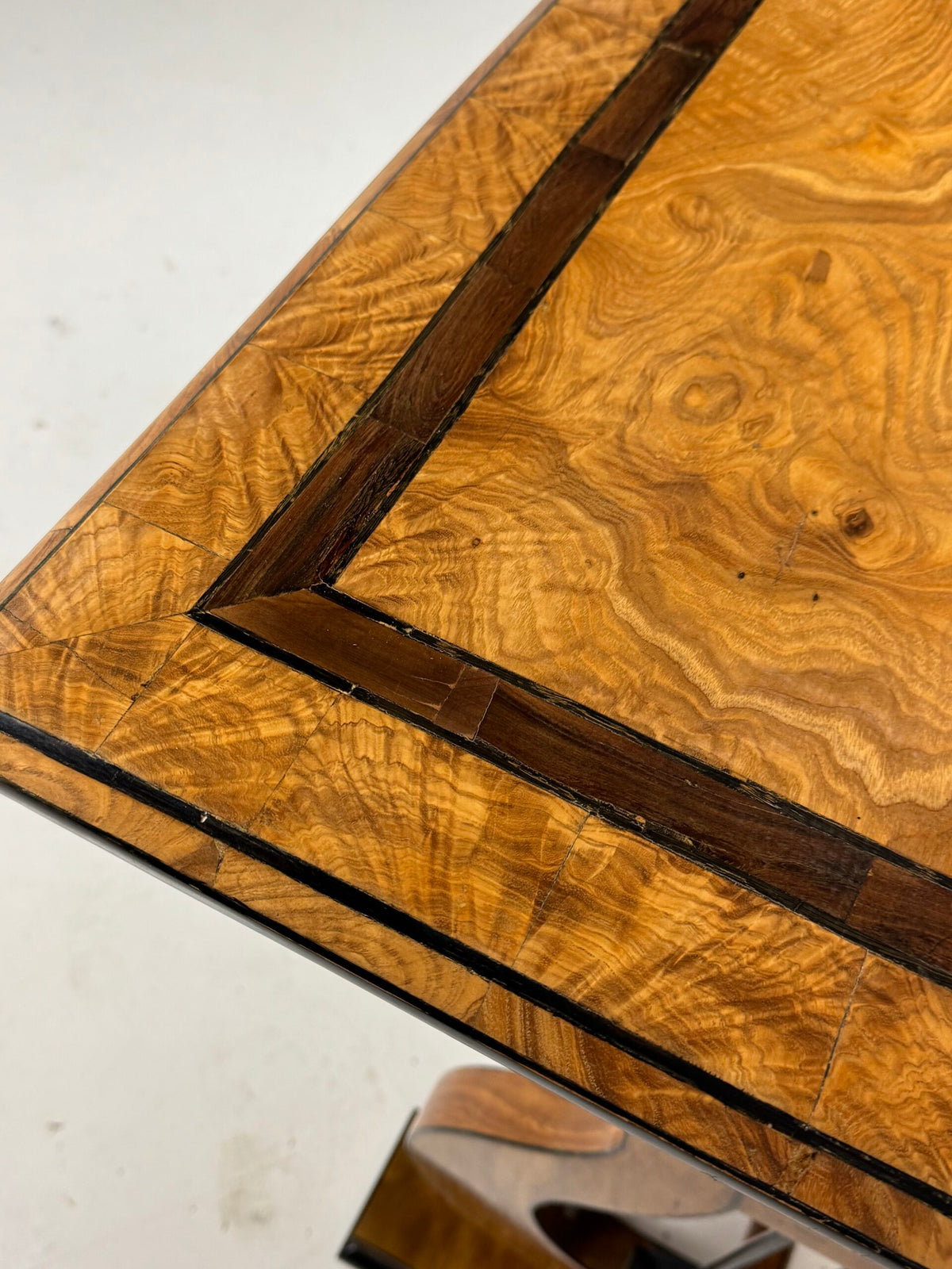 Biedermeier Ash Writing Table, Germany or Austria, Mid 19th Century, photo 20