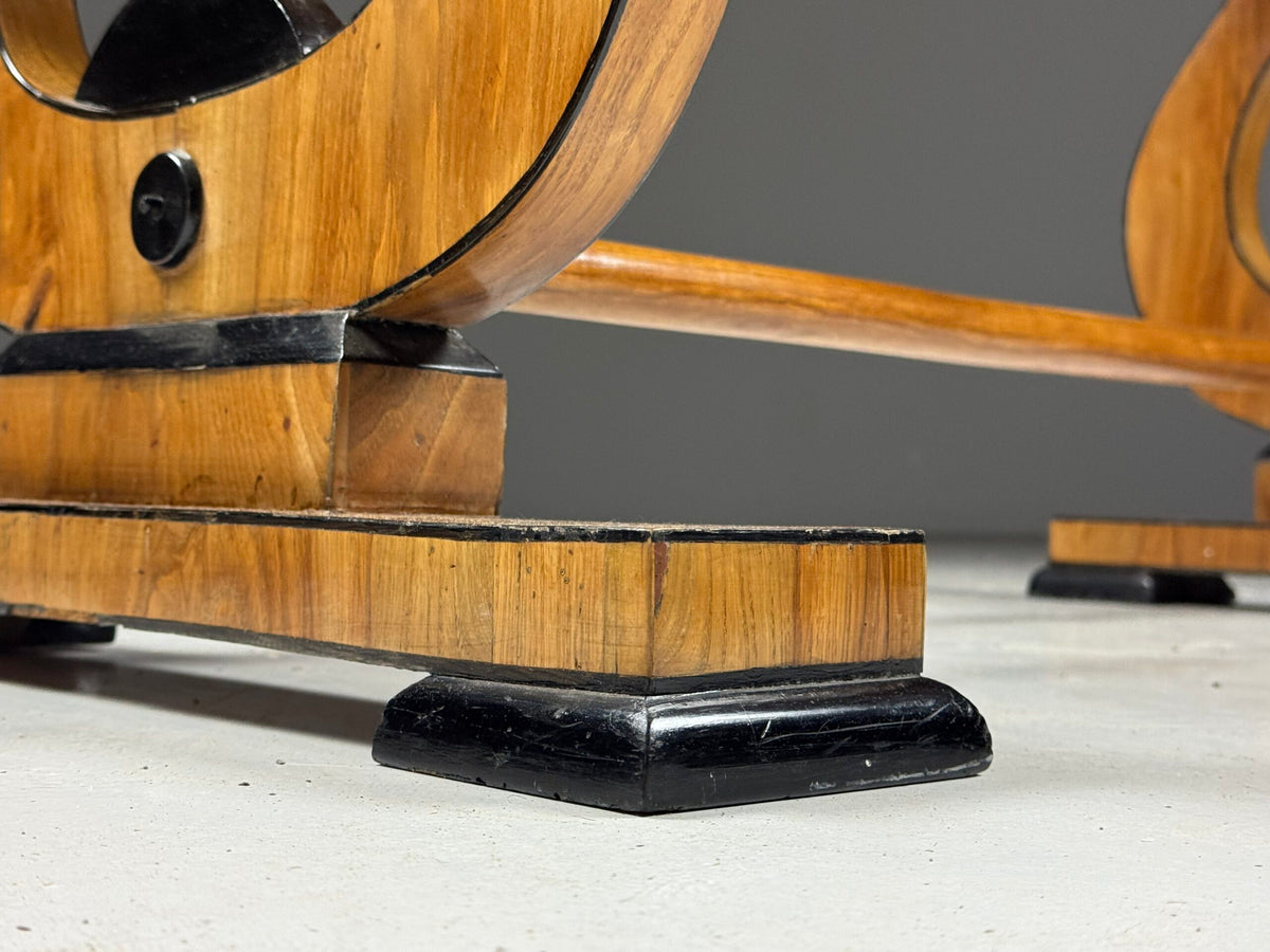 Biedermeier Ash Writing Table, Germany or Austria, Mid 19th Century, photo 17