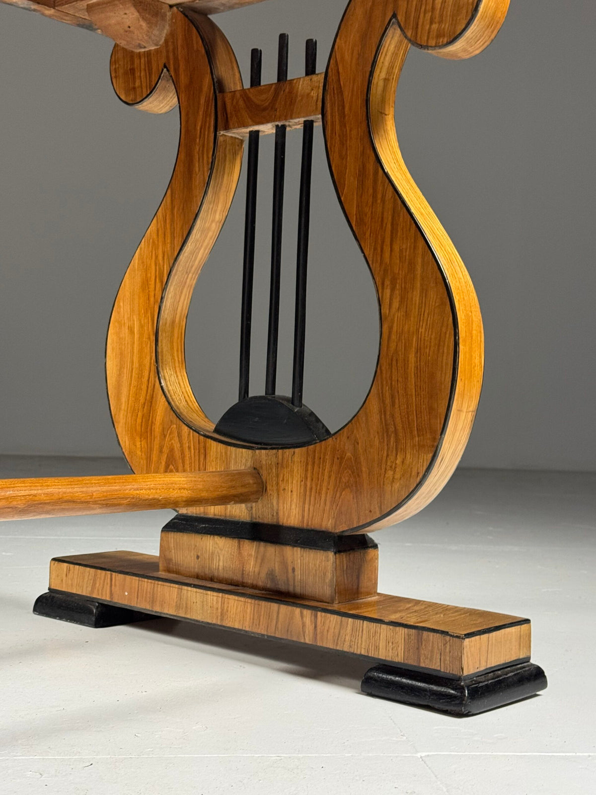 Biedermeier Ash Writing Table, Germany or Austria, Mid 19th Century, photo 14