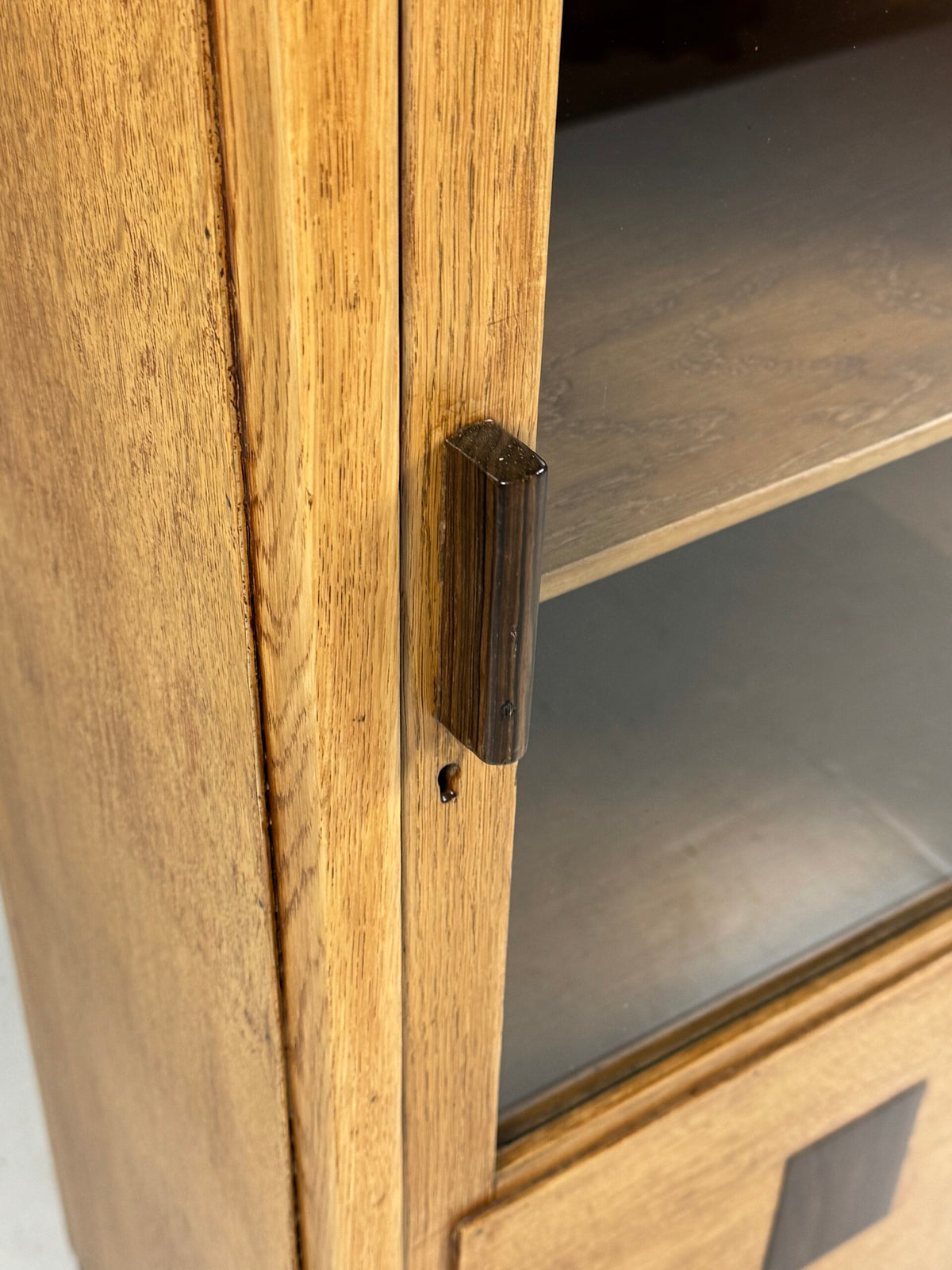 Dutch Art Deco Oak Small Bookcase, 1920 to 1940, photo 3