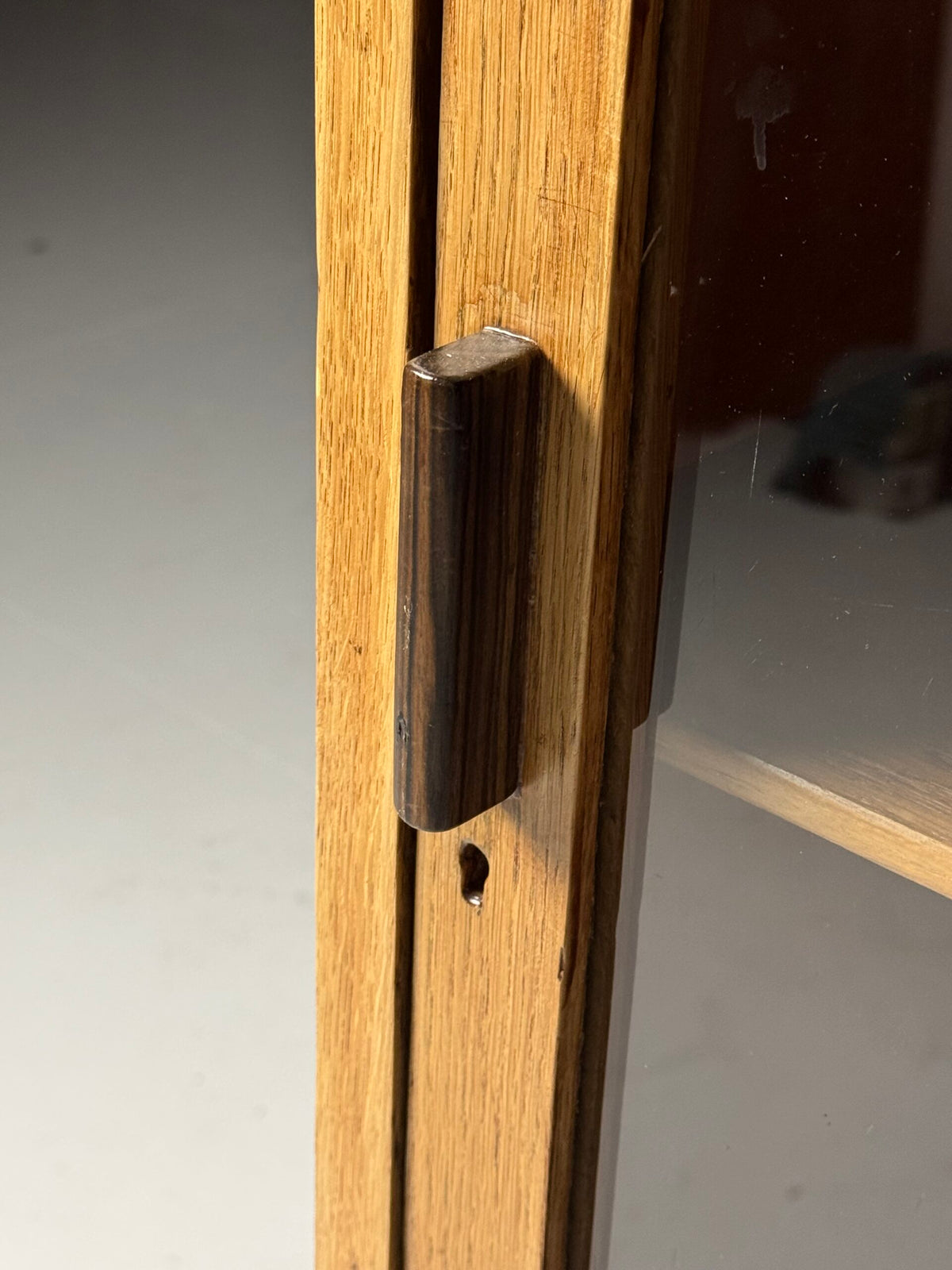 Dutch Art Deco Oak Small Bookcase, 1920 to 1940, photo 7