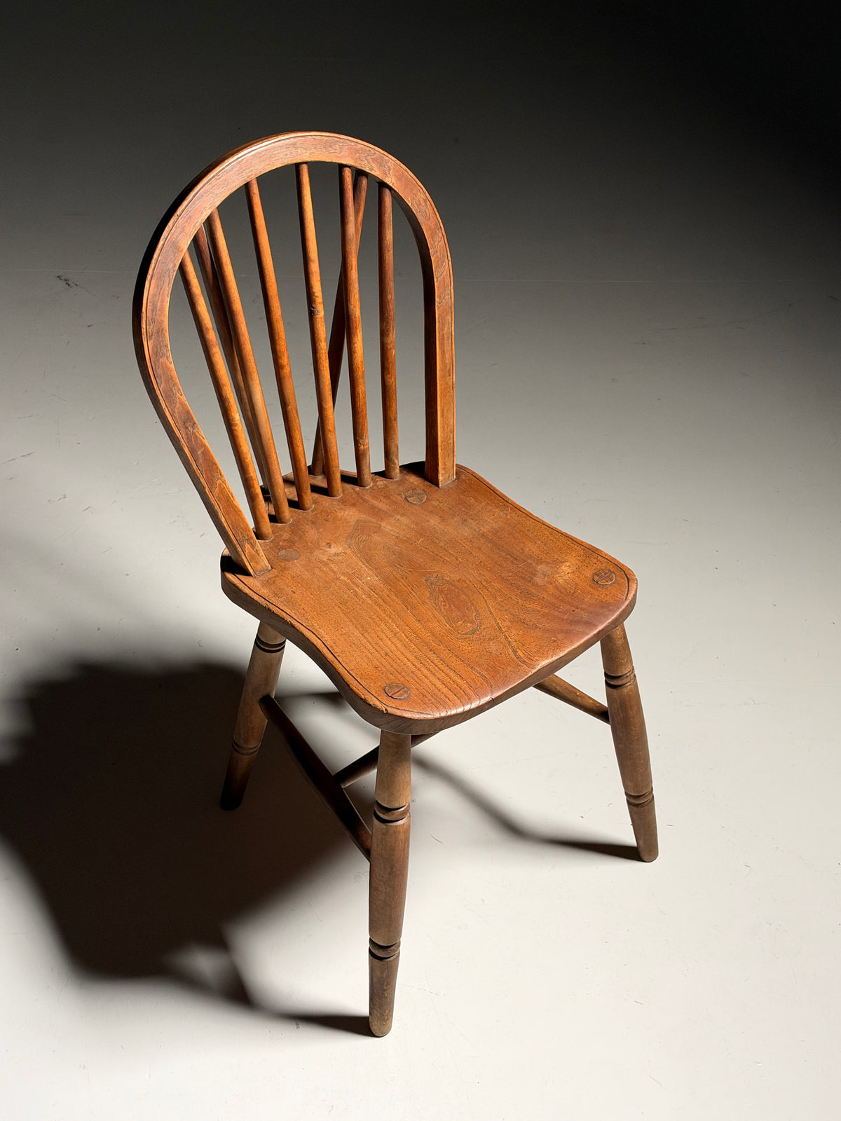 Set of 6 English Windsor chairs