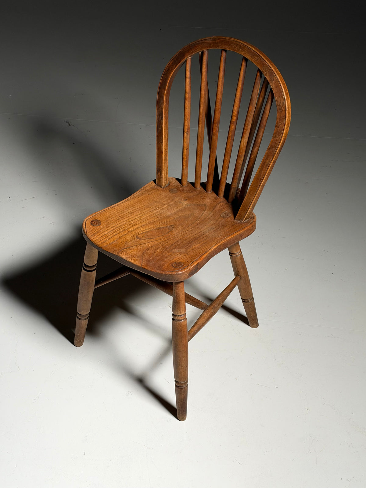 Set of 6 English Windsor chairs