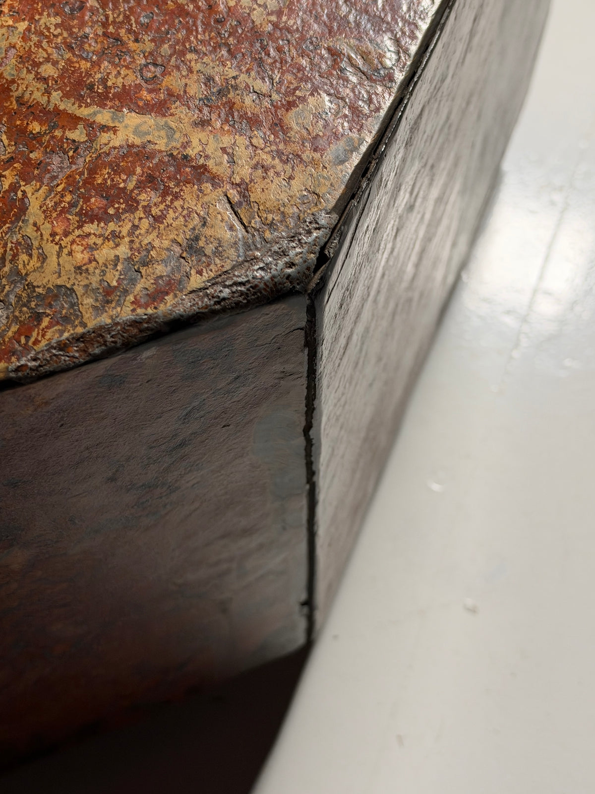 1970s slate coffee table