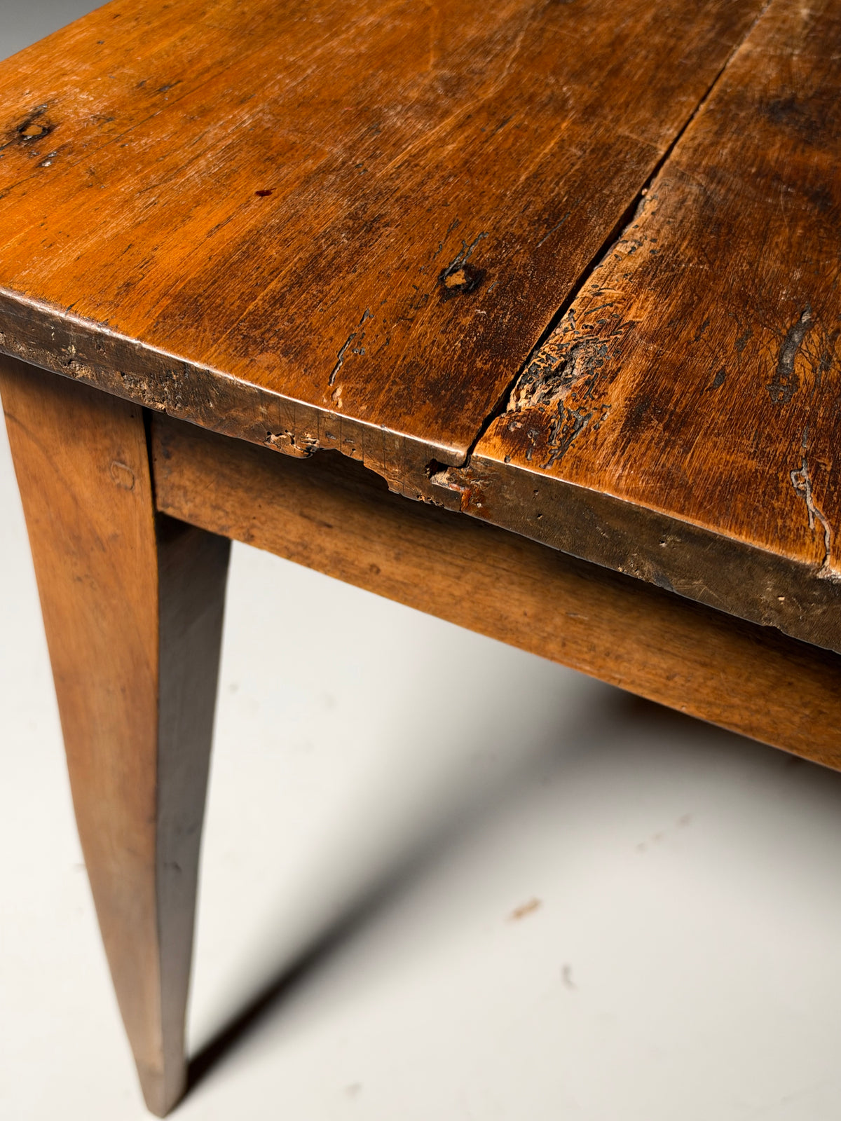 French farmhouse dining table, 149 cm