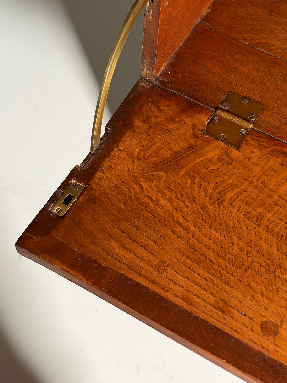 19th century English desk cabinet