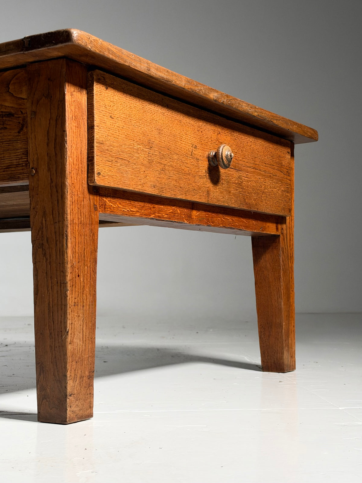 Franse Salontafel 19e eeuw eiken