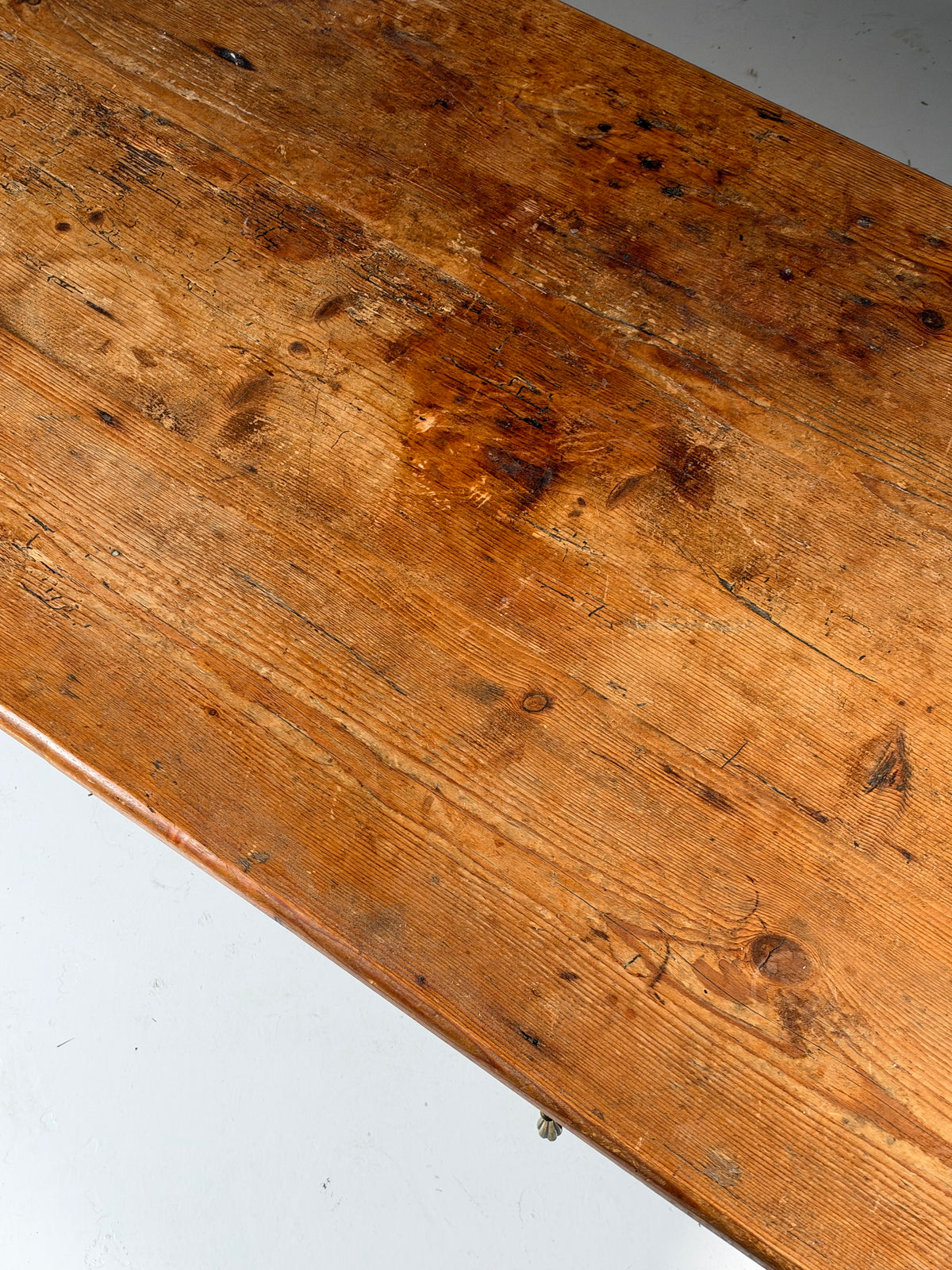 Rustic pine coffee table