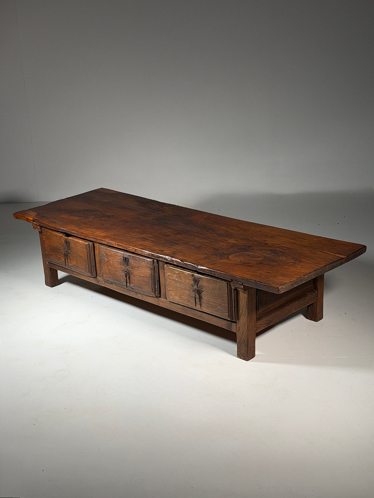 Very large Spanish coffee table, 231 cm