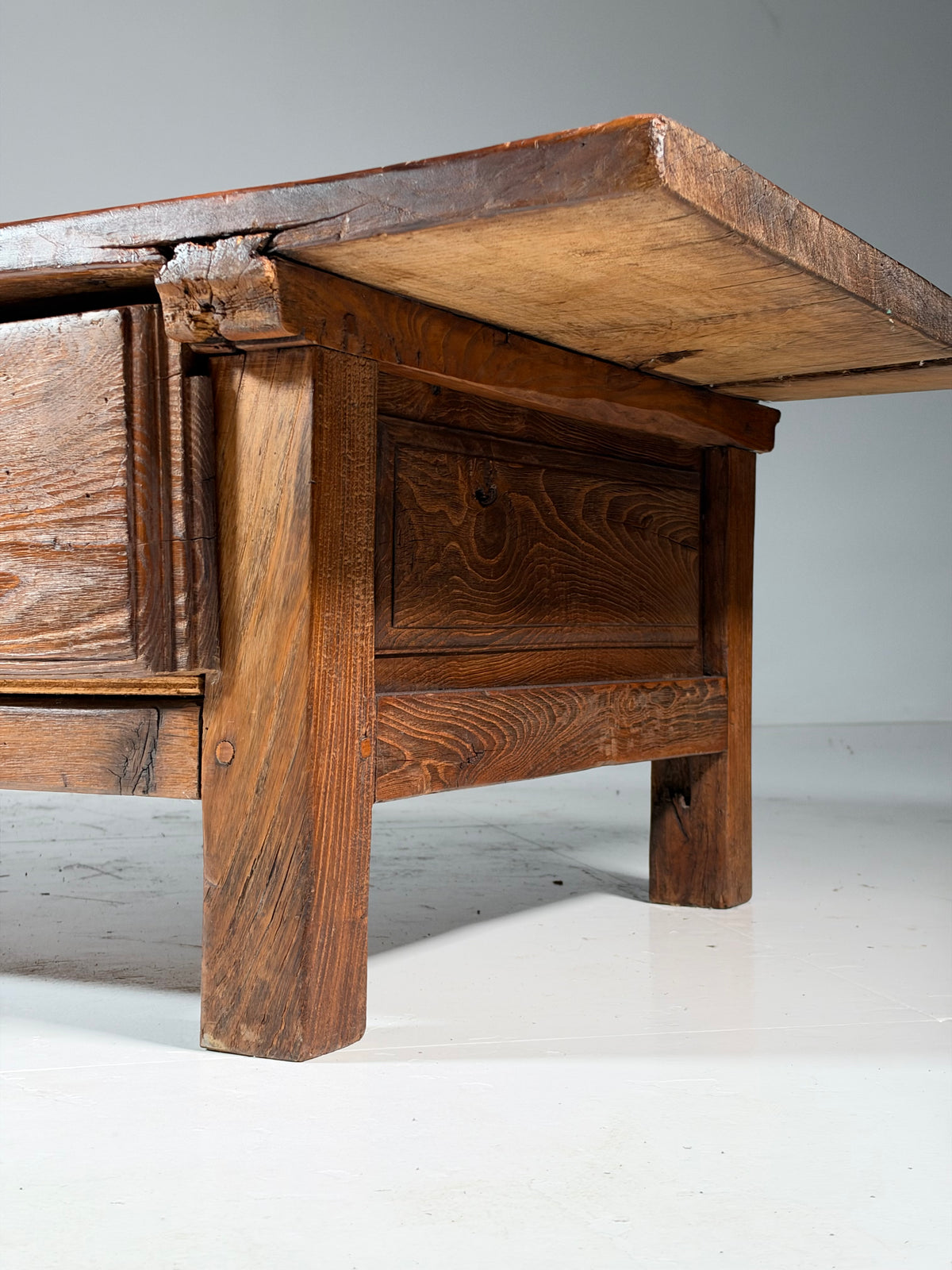 Very large Spanish coffee table, 231 cm