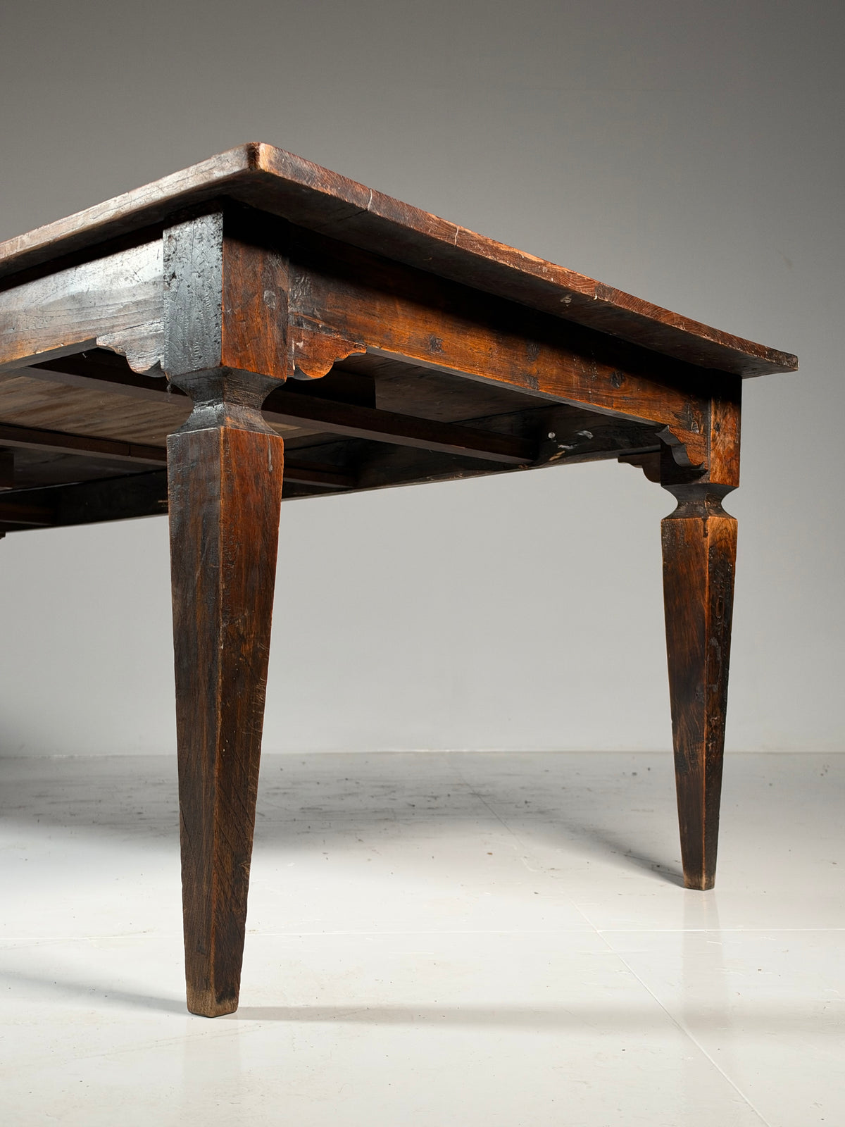 Landelijke eettafel 220cm