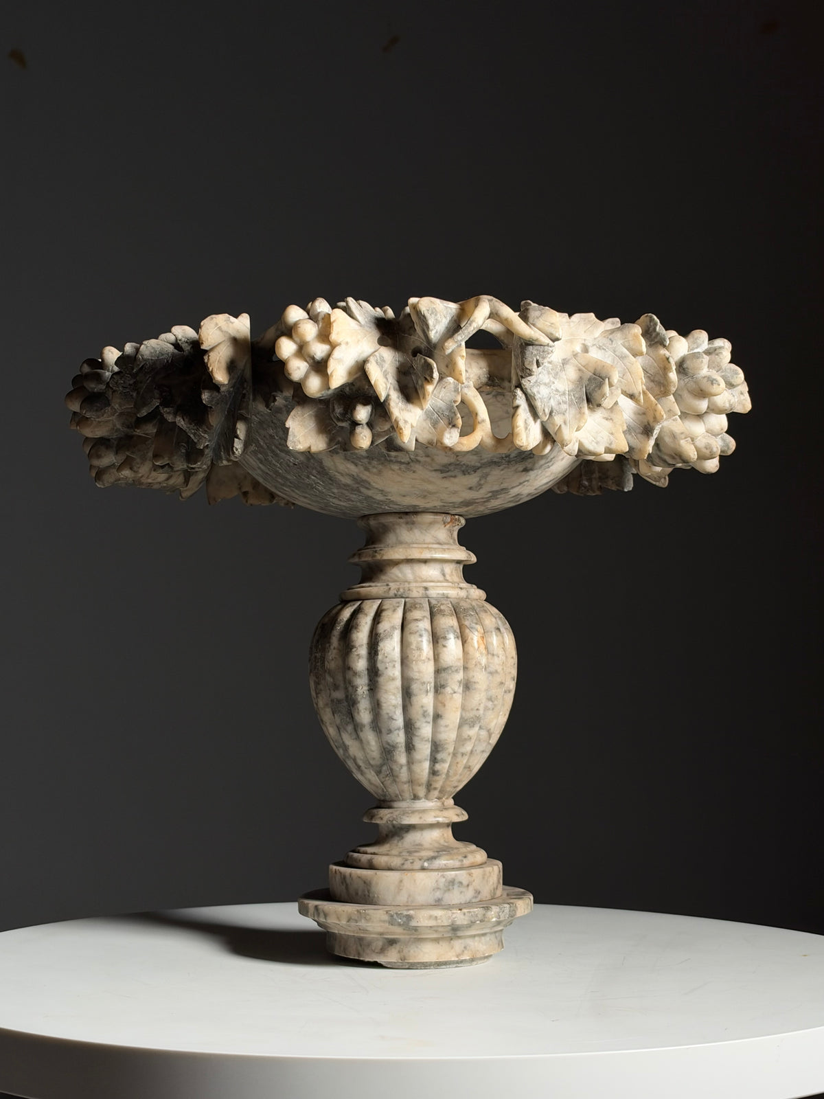 Italian marble Tazza decorative vase