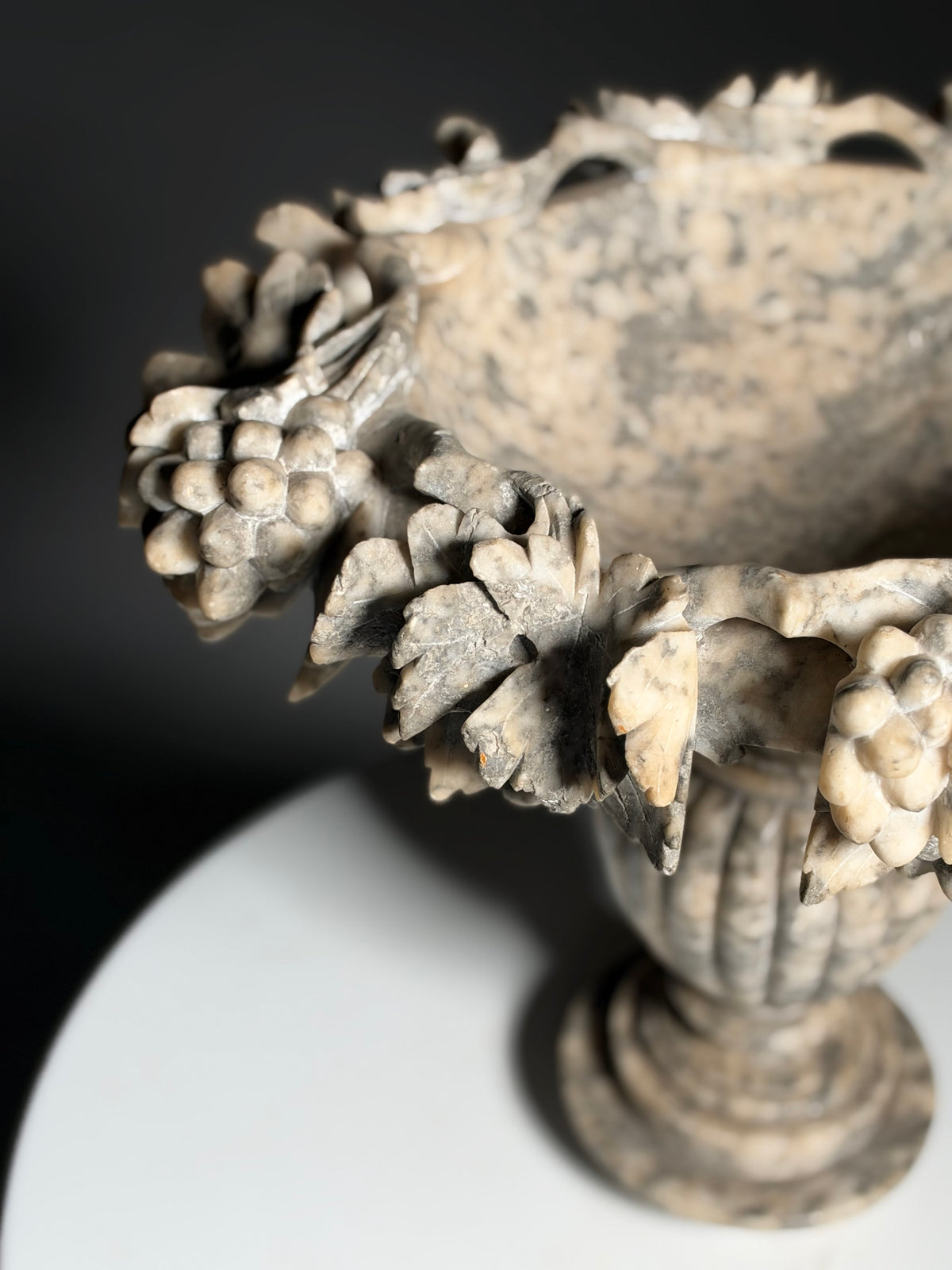 Italian marble Tazza decorative vase