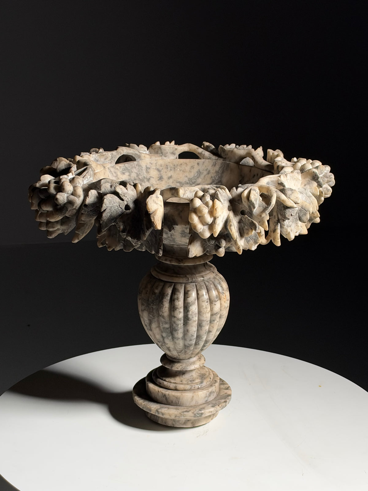 Italian marble Tazza decorative vase