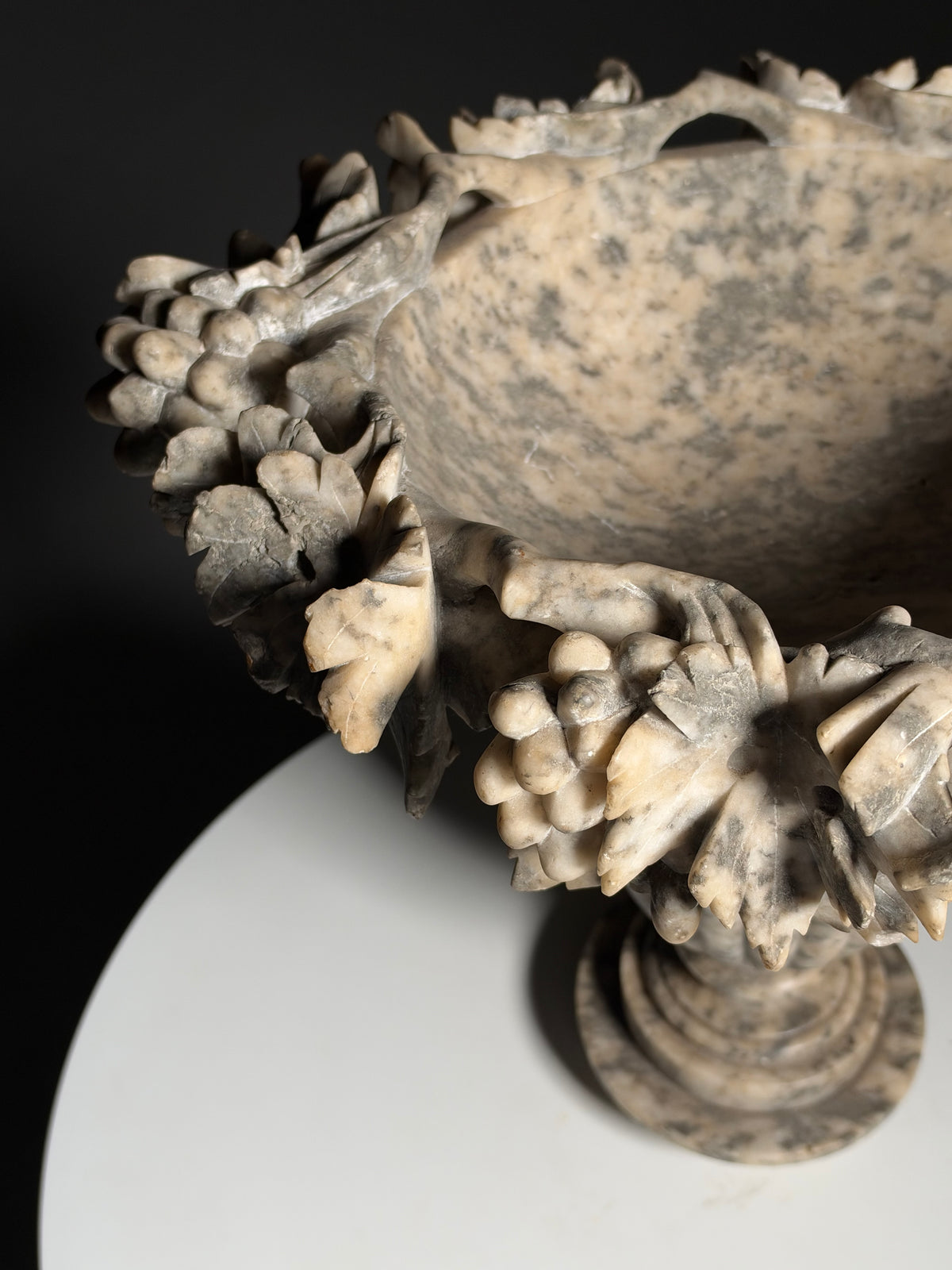 Italian marble Tazza decorative vase
