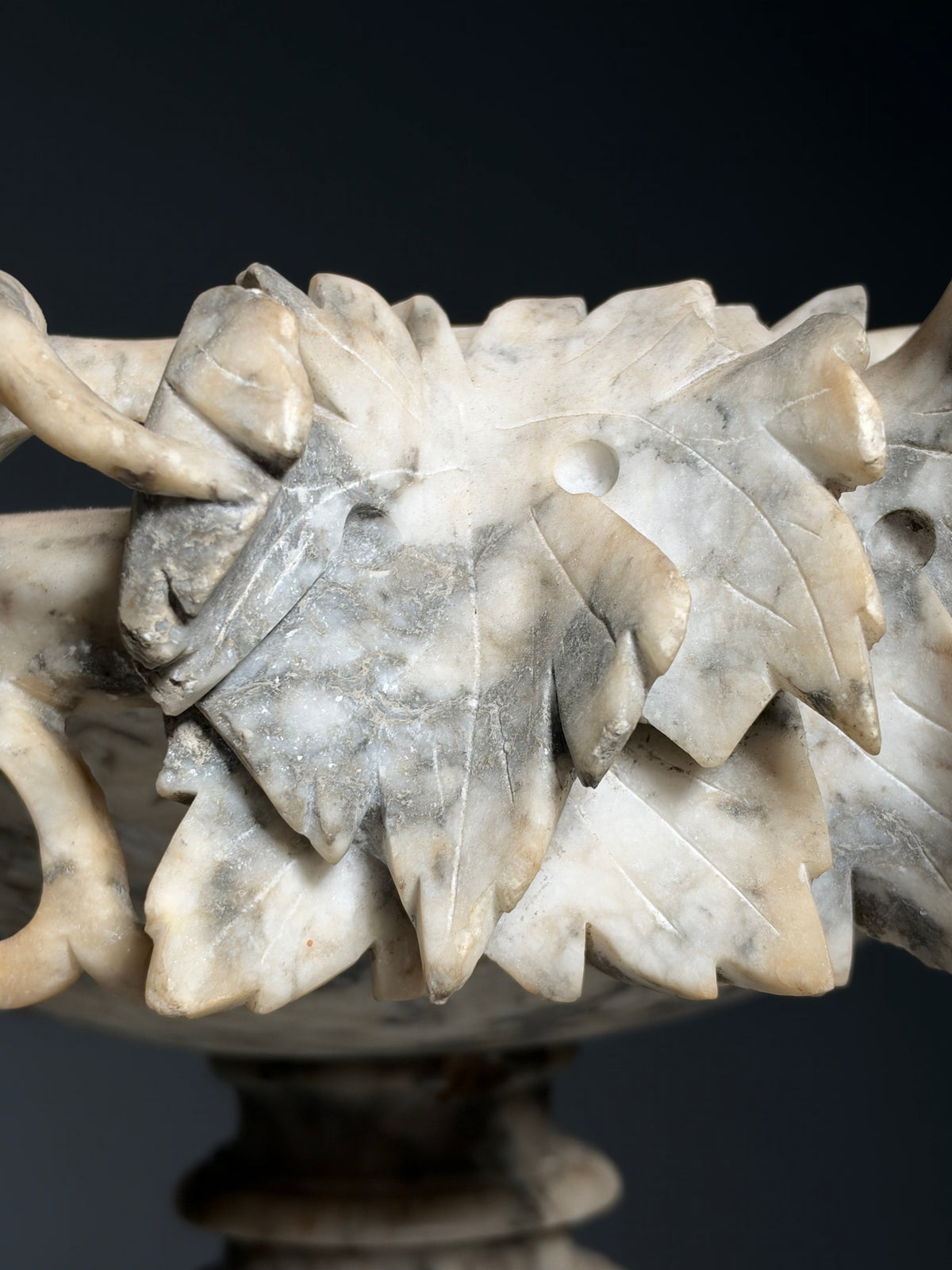 Italian marble Tazza decorative vase