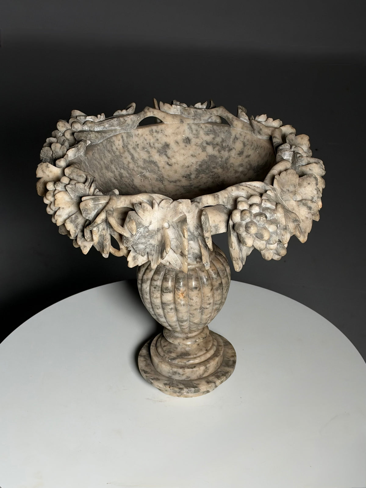 Italian marble Tazza decorative vase