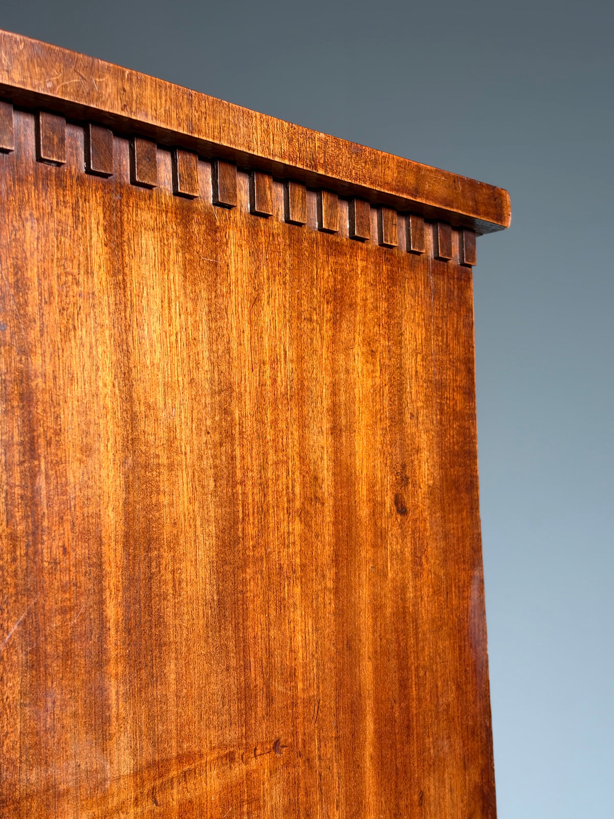 19th century mahogany display cabinet