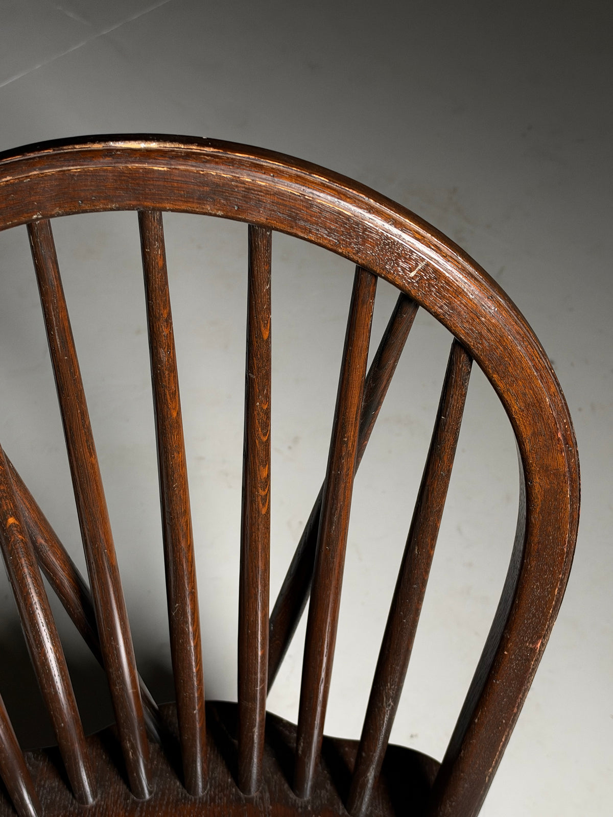 Set of 6 English Windsor chairs