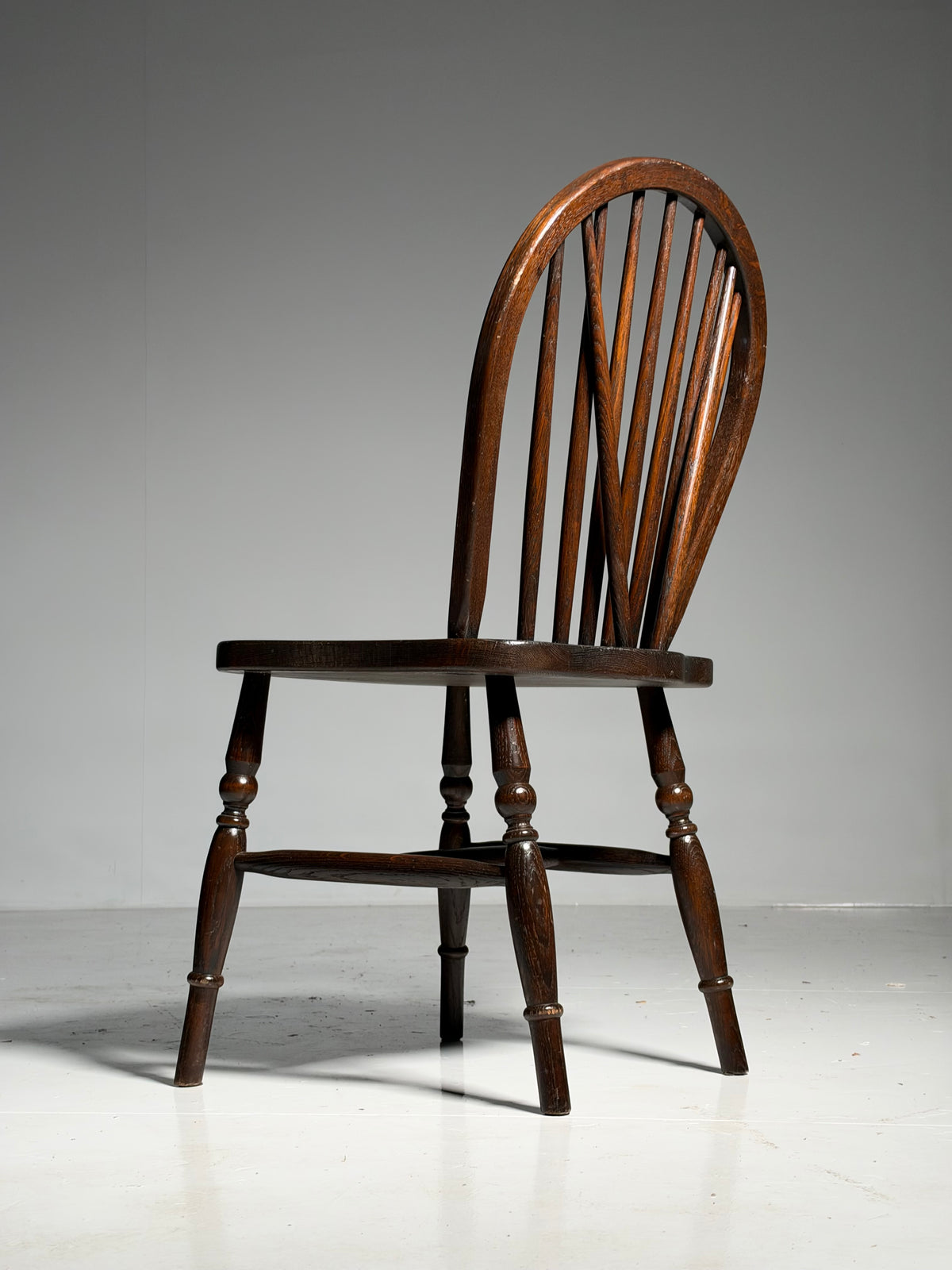 Set of 6 English Windsor chairs