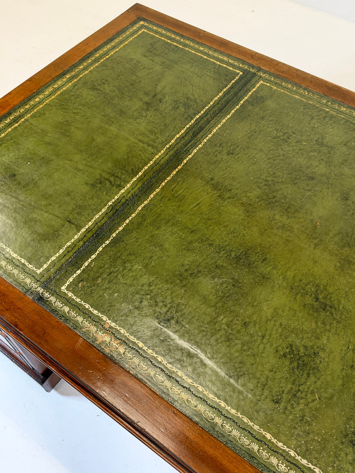 English Partner Desk 20th Century