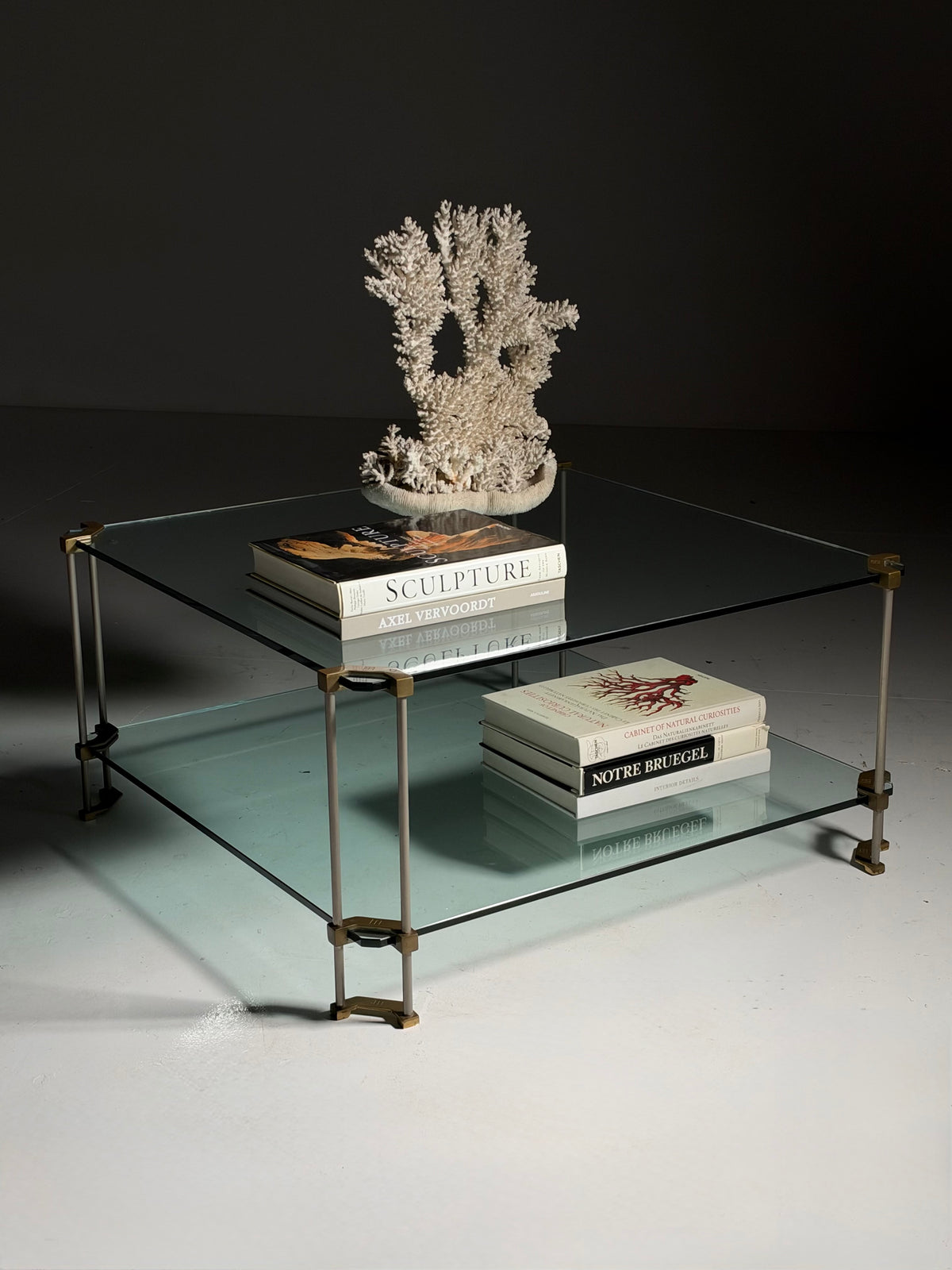 Glass coffee table, 1970, Peter Ghyczy