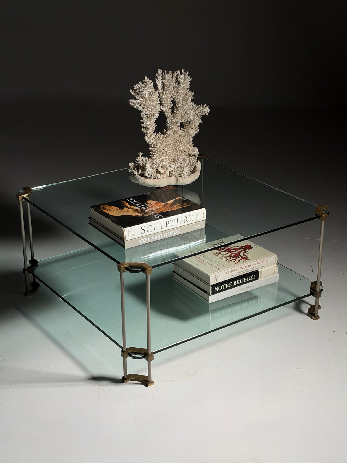 Glass coffee table, 1970, Peter Ghyczy