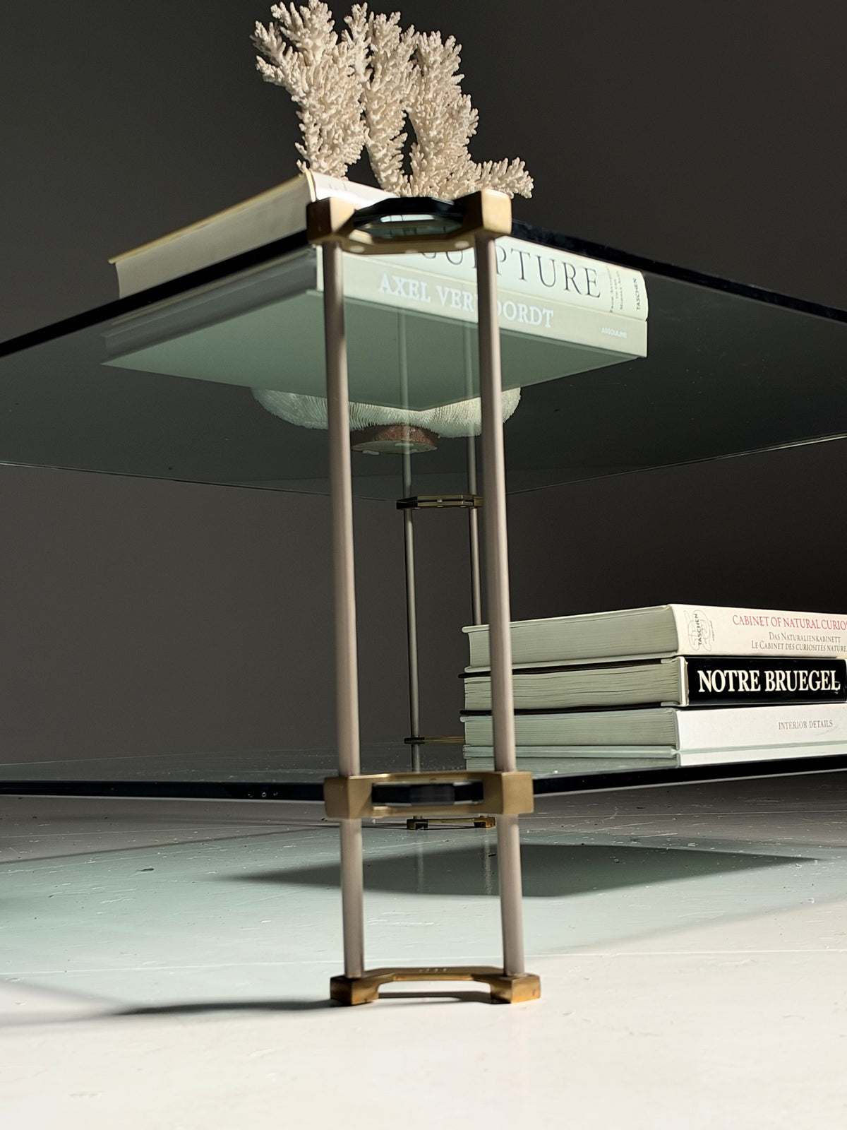 Glass coffee table, 1970, Peter Ghyczy