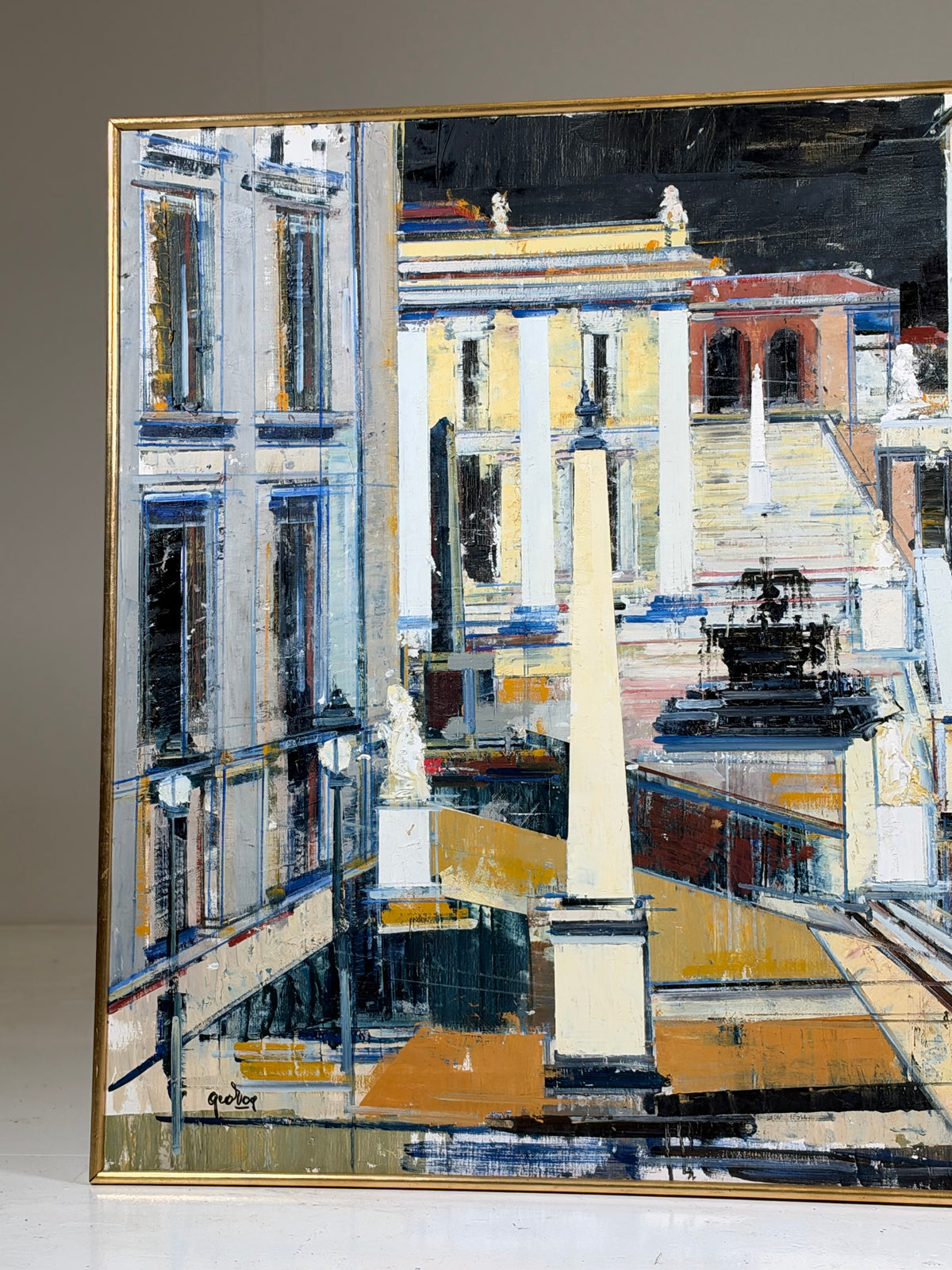 Abstract Architectural Painting