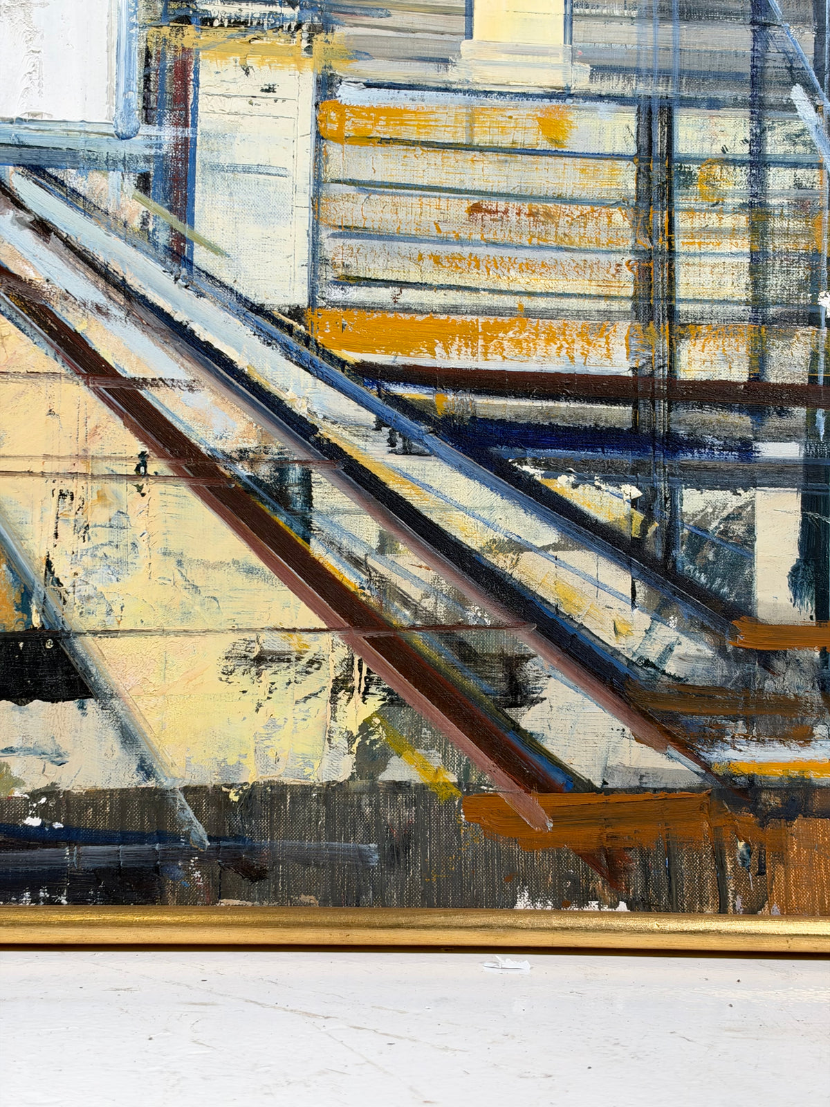 Abstract Architectural Painting