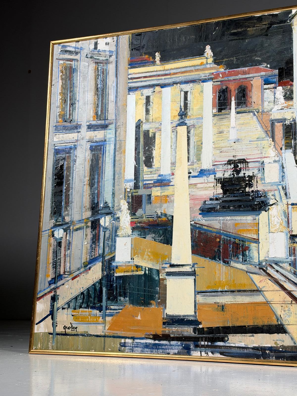 Abstract Architectural Painting