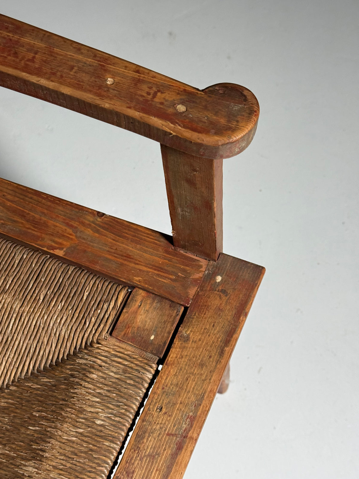 English woven chair, c. 1900