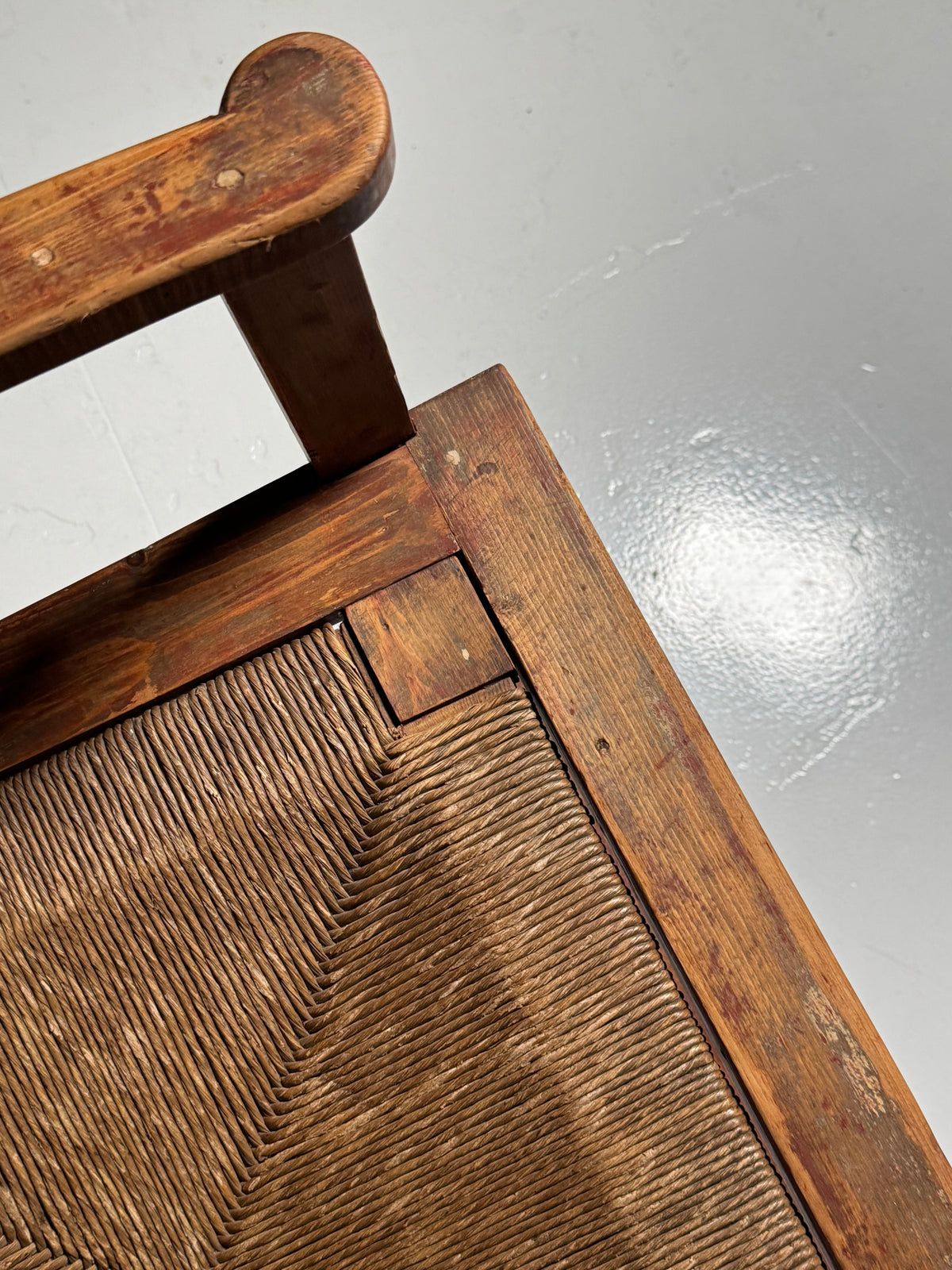 English woven chair, c. 1900