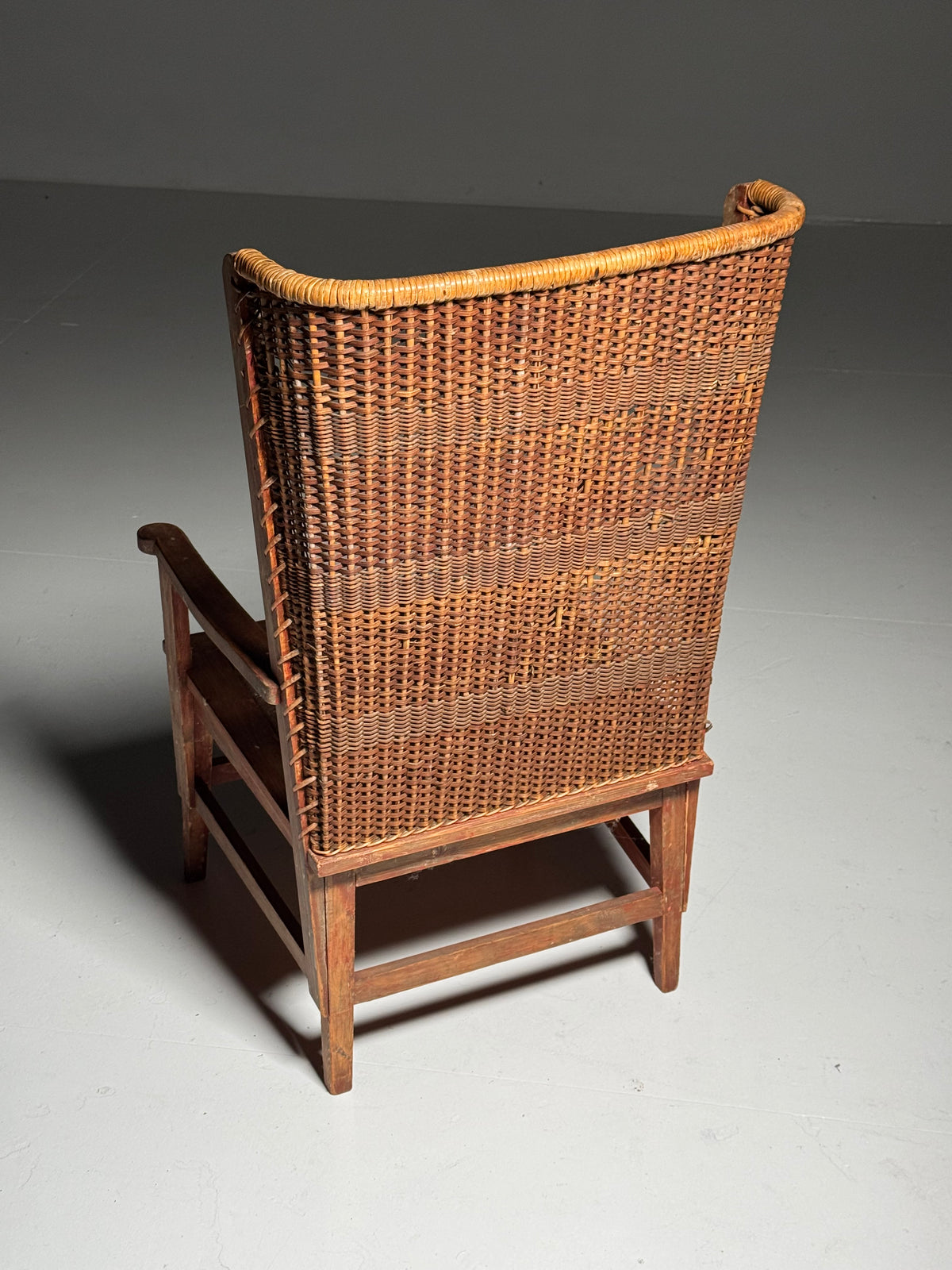 English woven chair, c. 1900