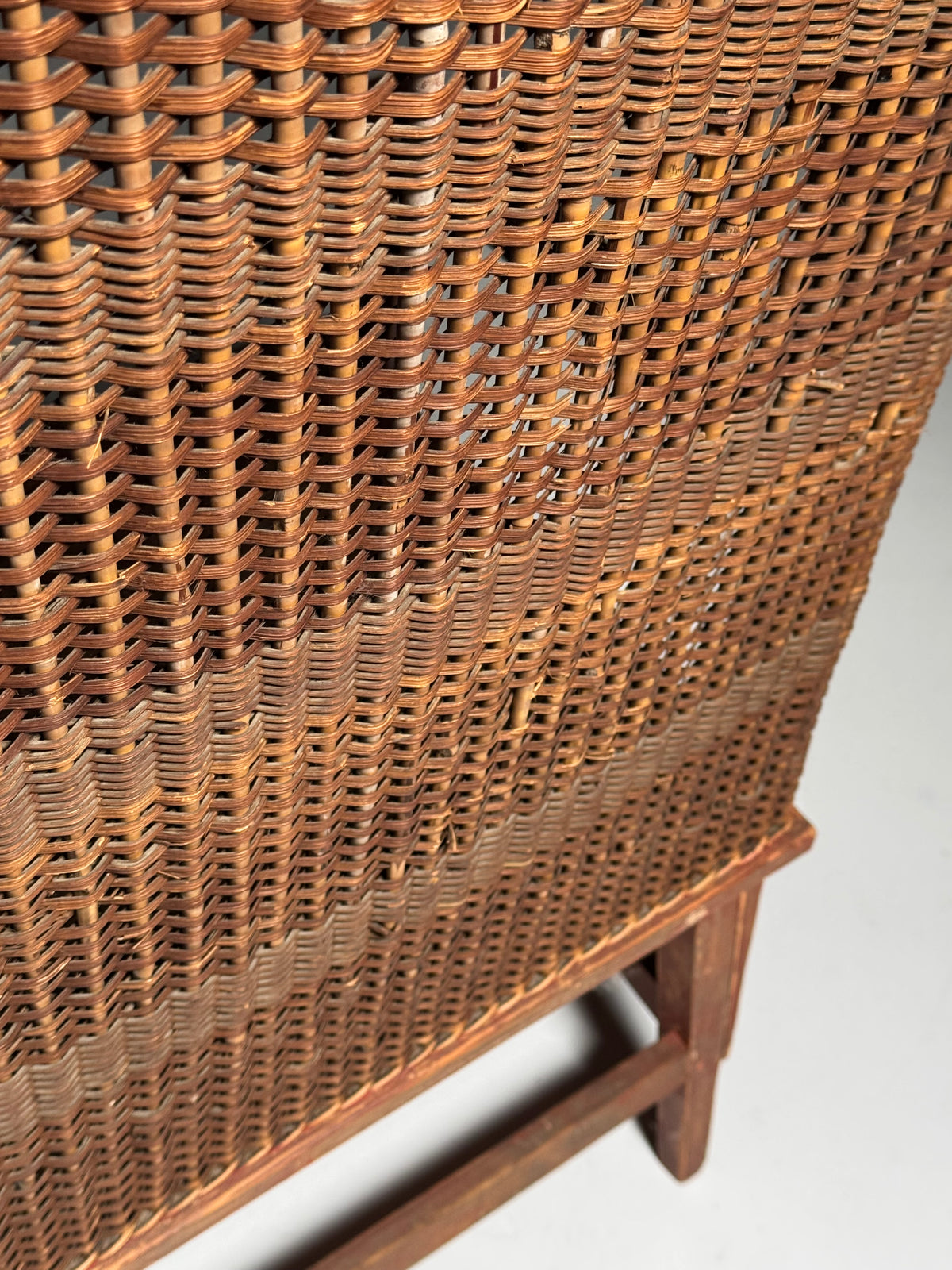 English woven chair, c. 1900