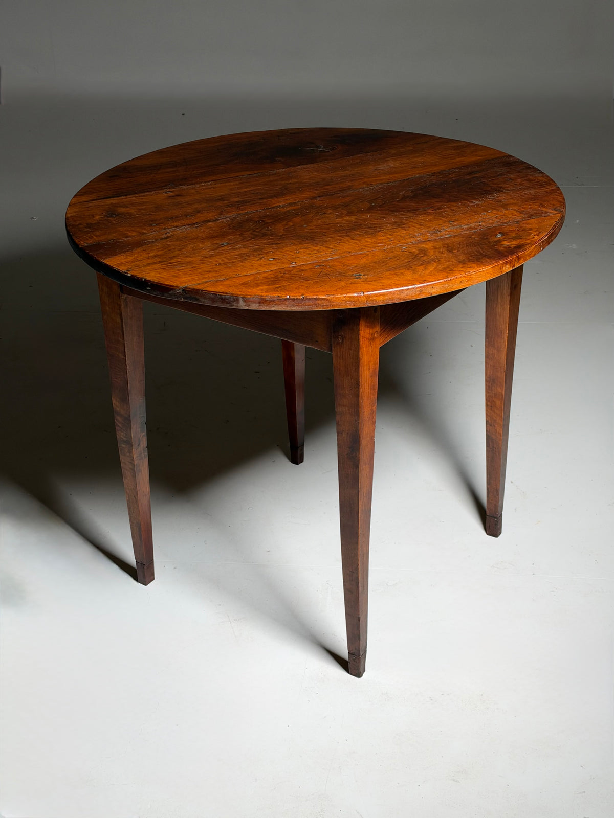 French cherry wood table, circa 19th century