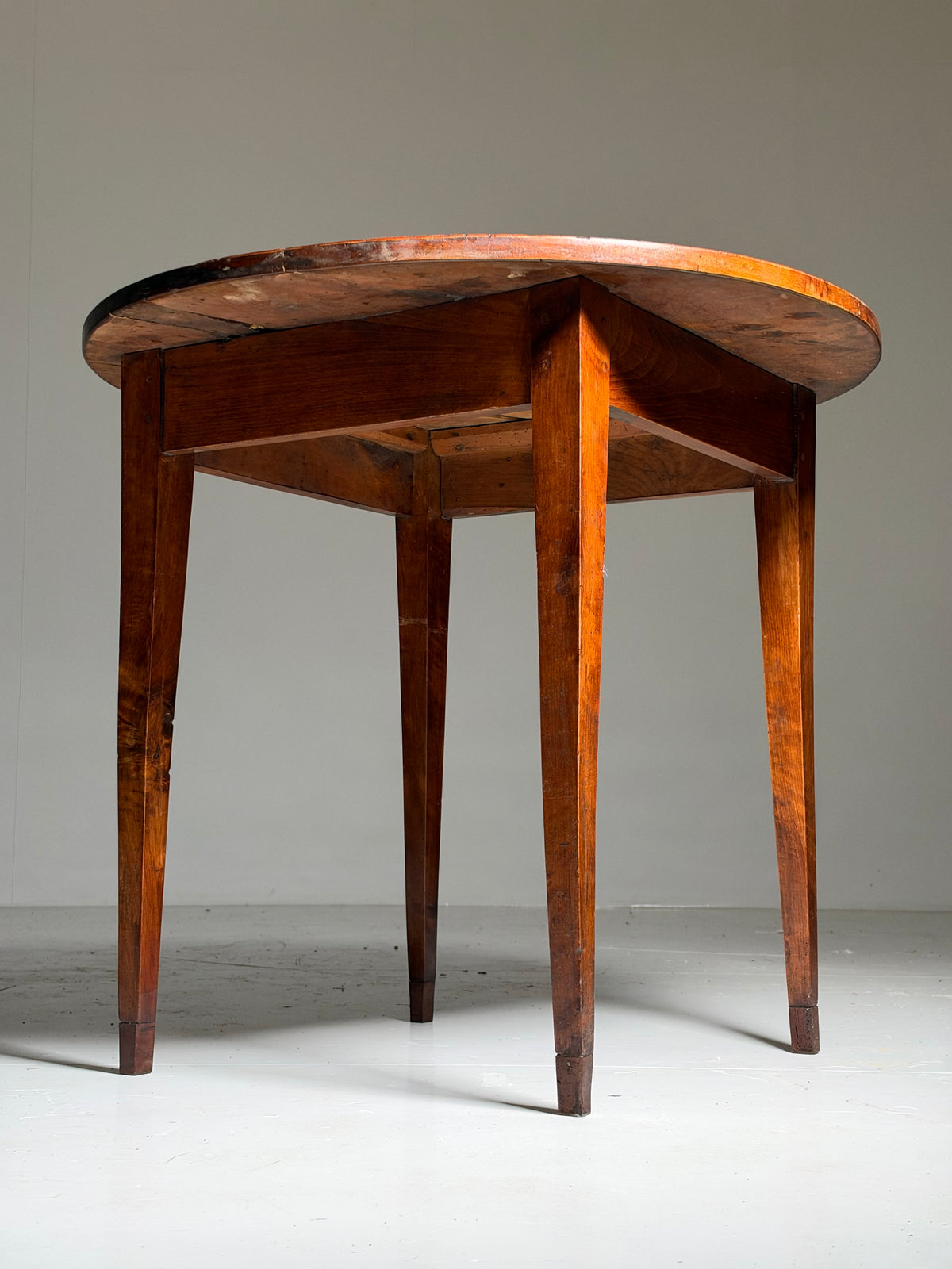 French cherry wood table, circa 19th century
