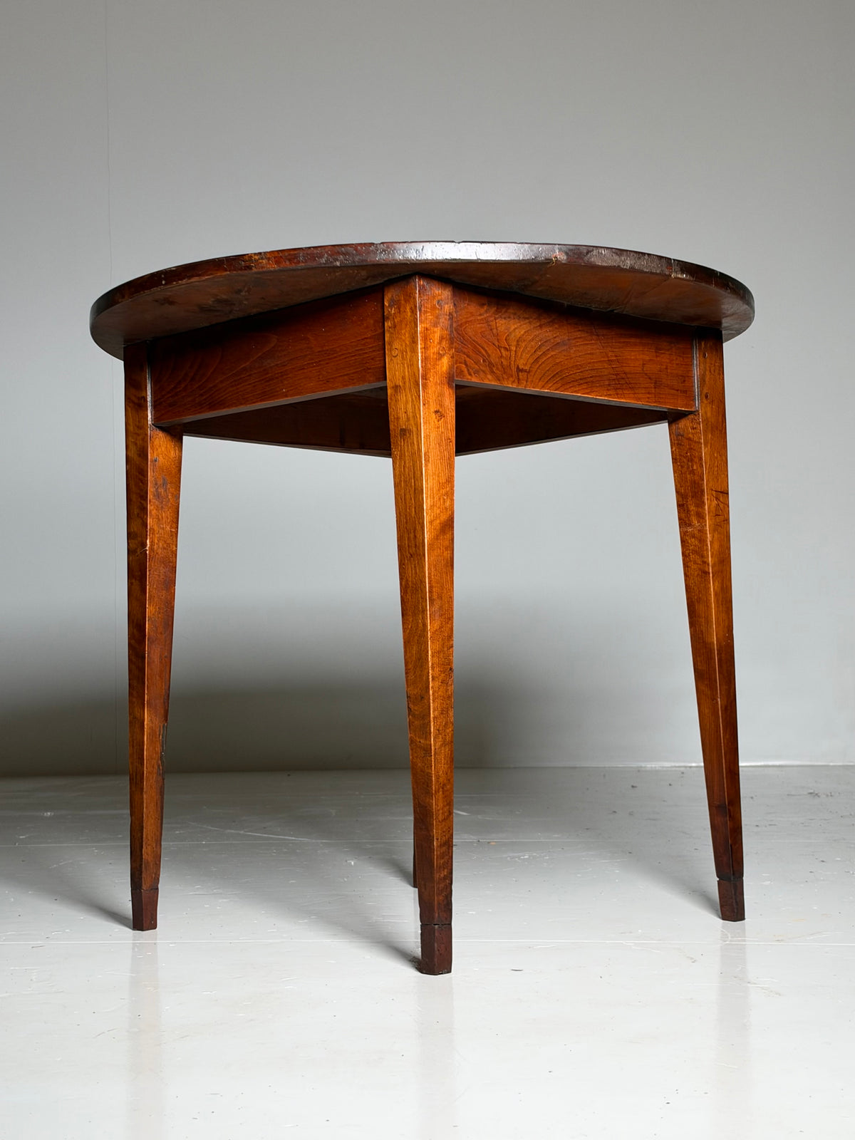 French cherry wood table, circa 19th century