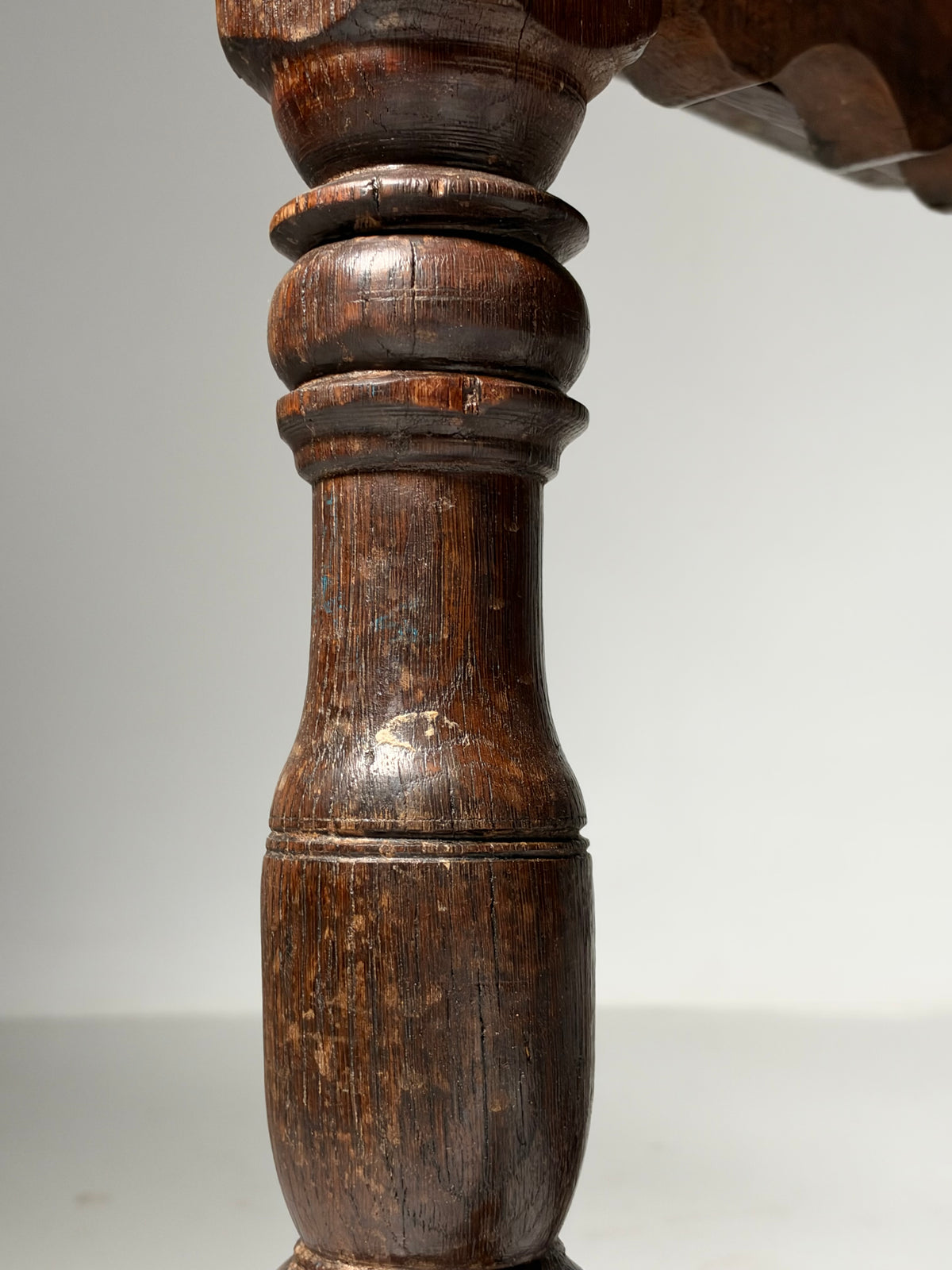 18th century oak refectory table